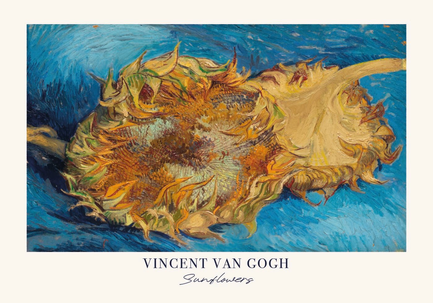 Sunflower Art by Van Gogh Poster