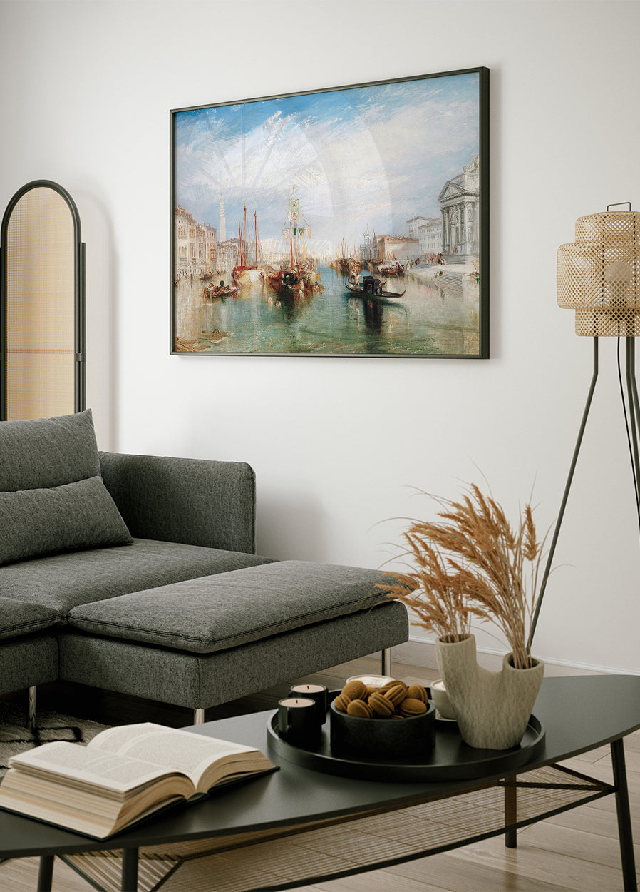 Venetian Waterscape Poster