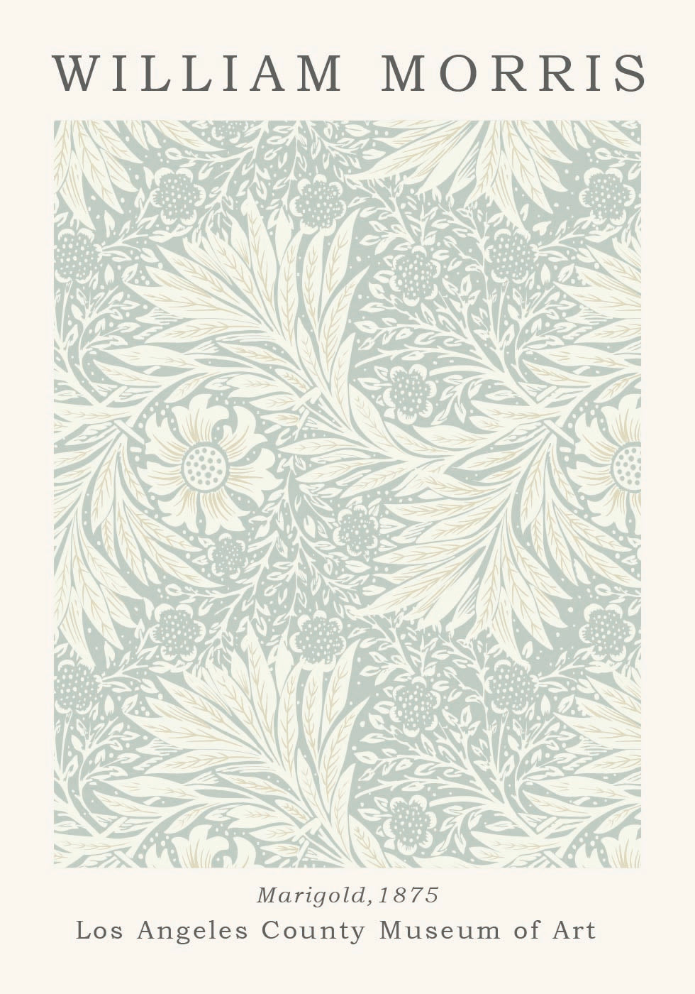 W. Morris - Marigold Poster