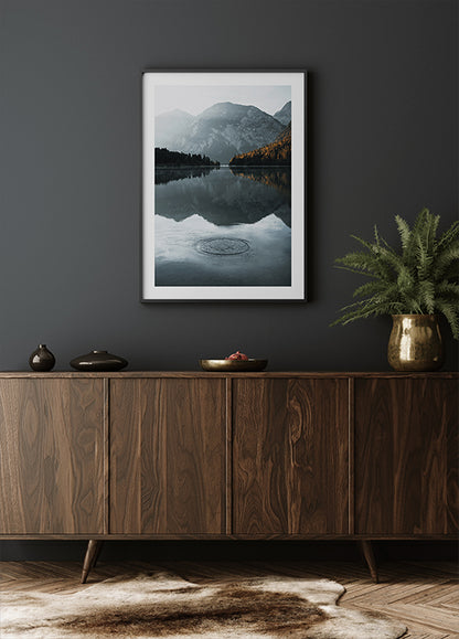 Water Ripples in the lake Poster