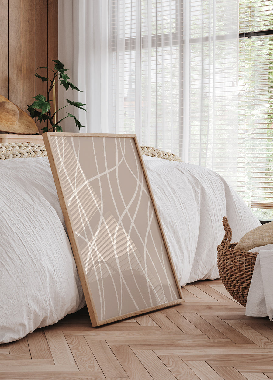 Abstract Line Design Poster – Posterbox.uk