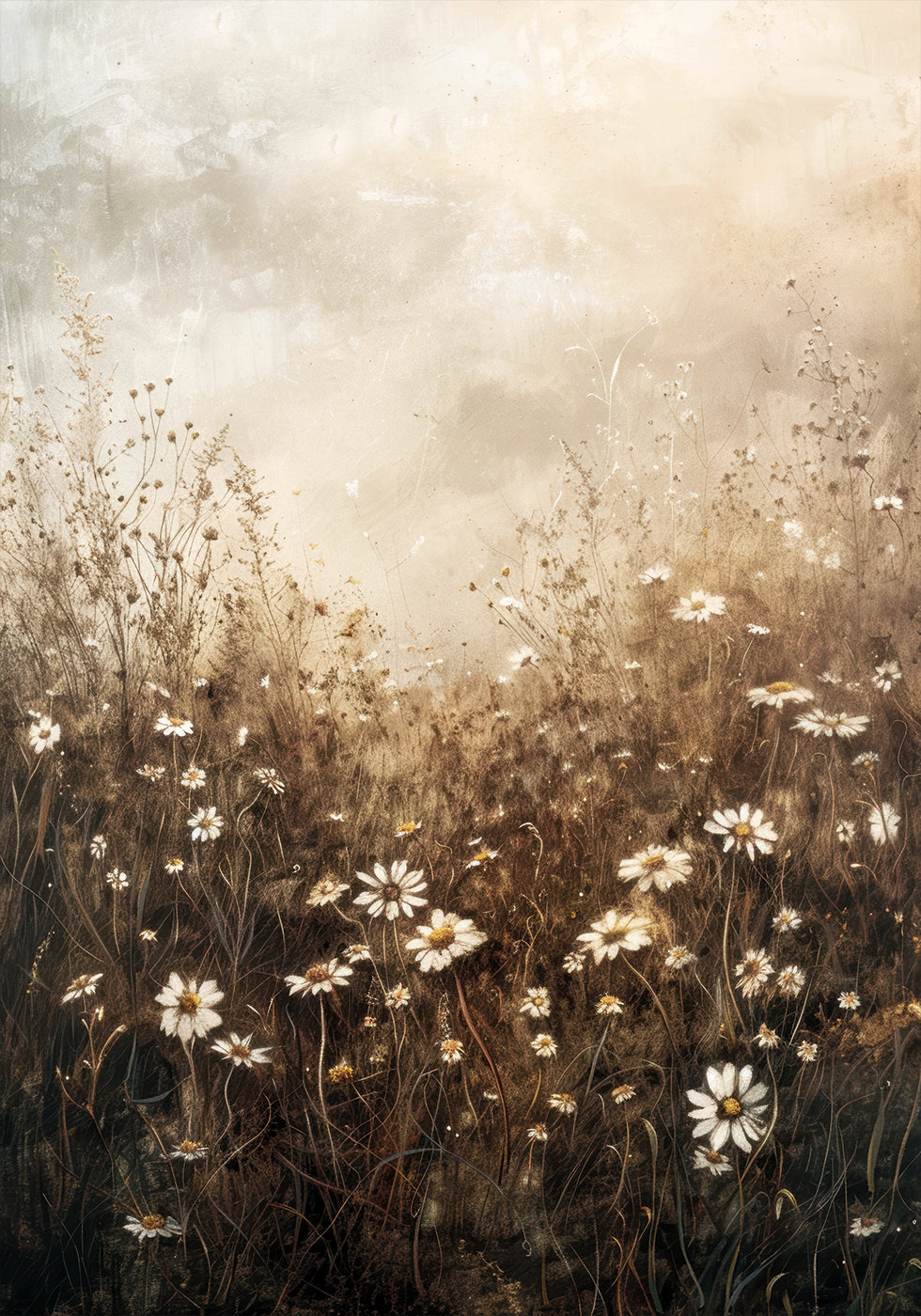 Wildflowers Vintage №1 Poster