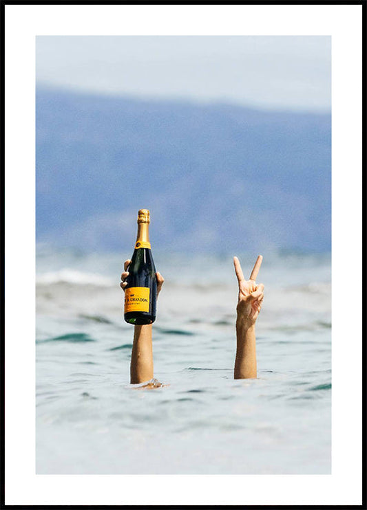 Celebration at the Beach Poster