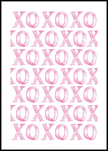 XOXO Love Poster