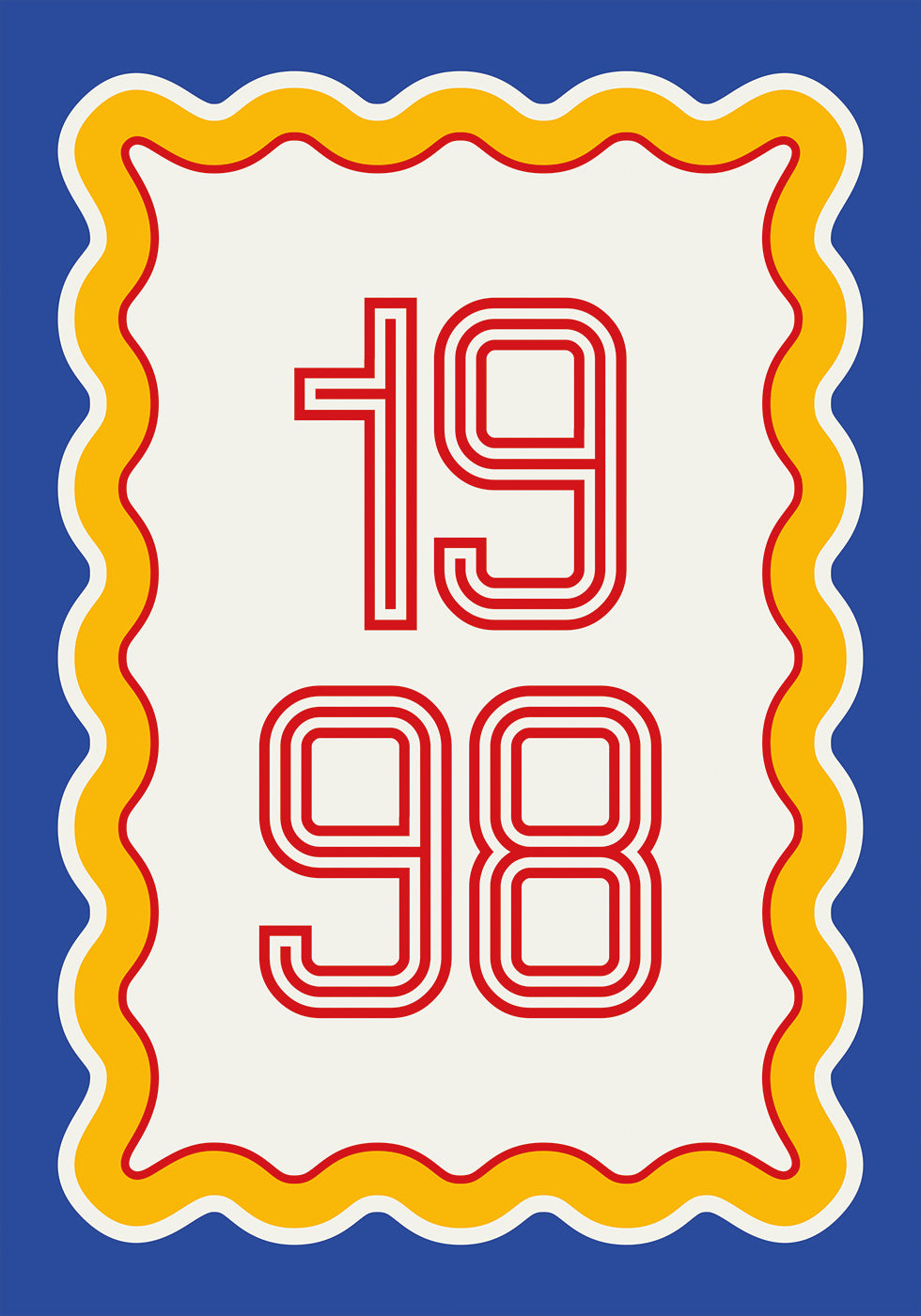 Your Year in Retro Style Personal 2 Poster