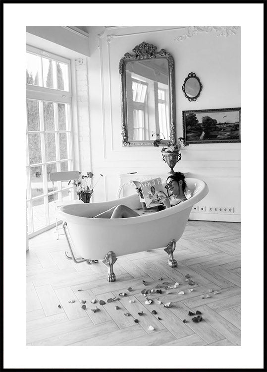 Women In the Bath Poster