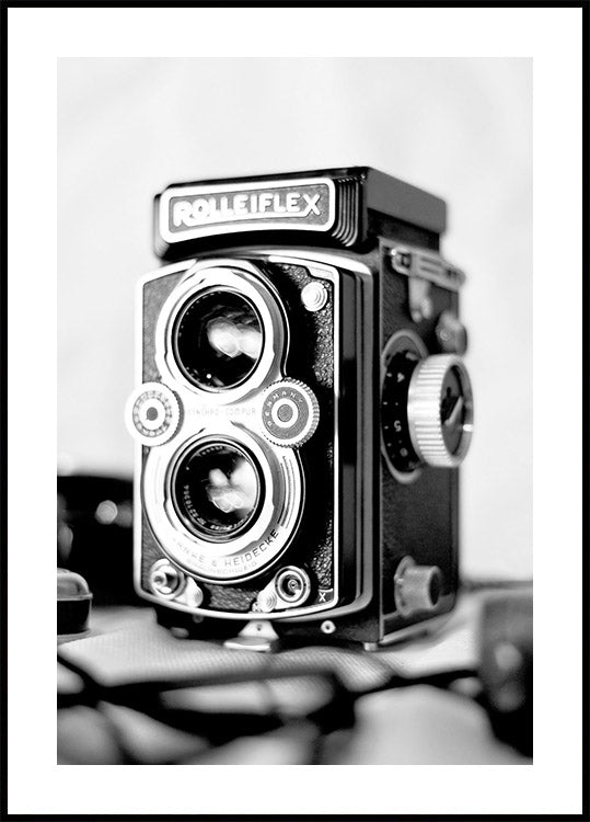 Vintage Camera Poster