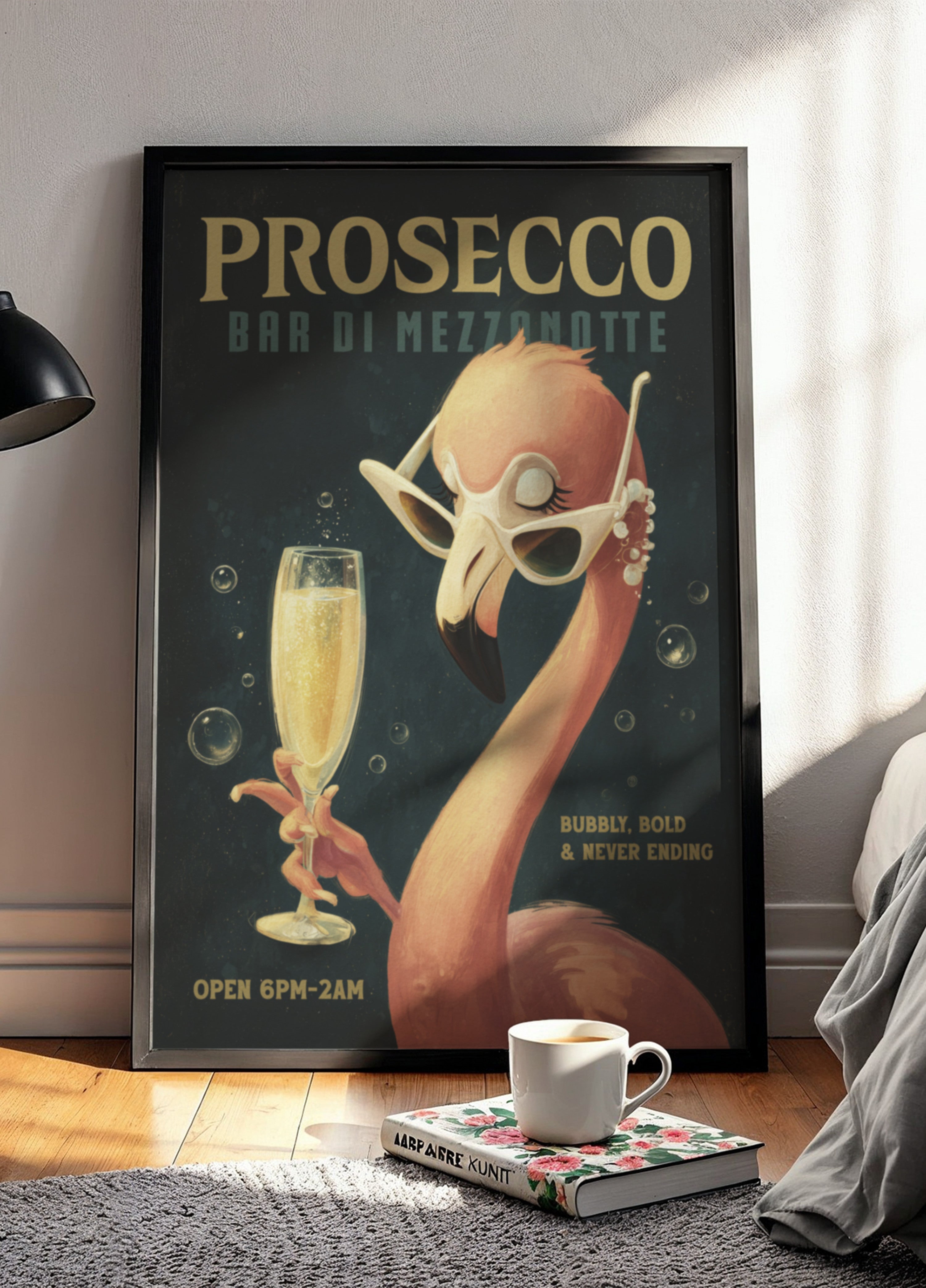 Cool Flamingo Prosecco Bar