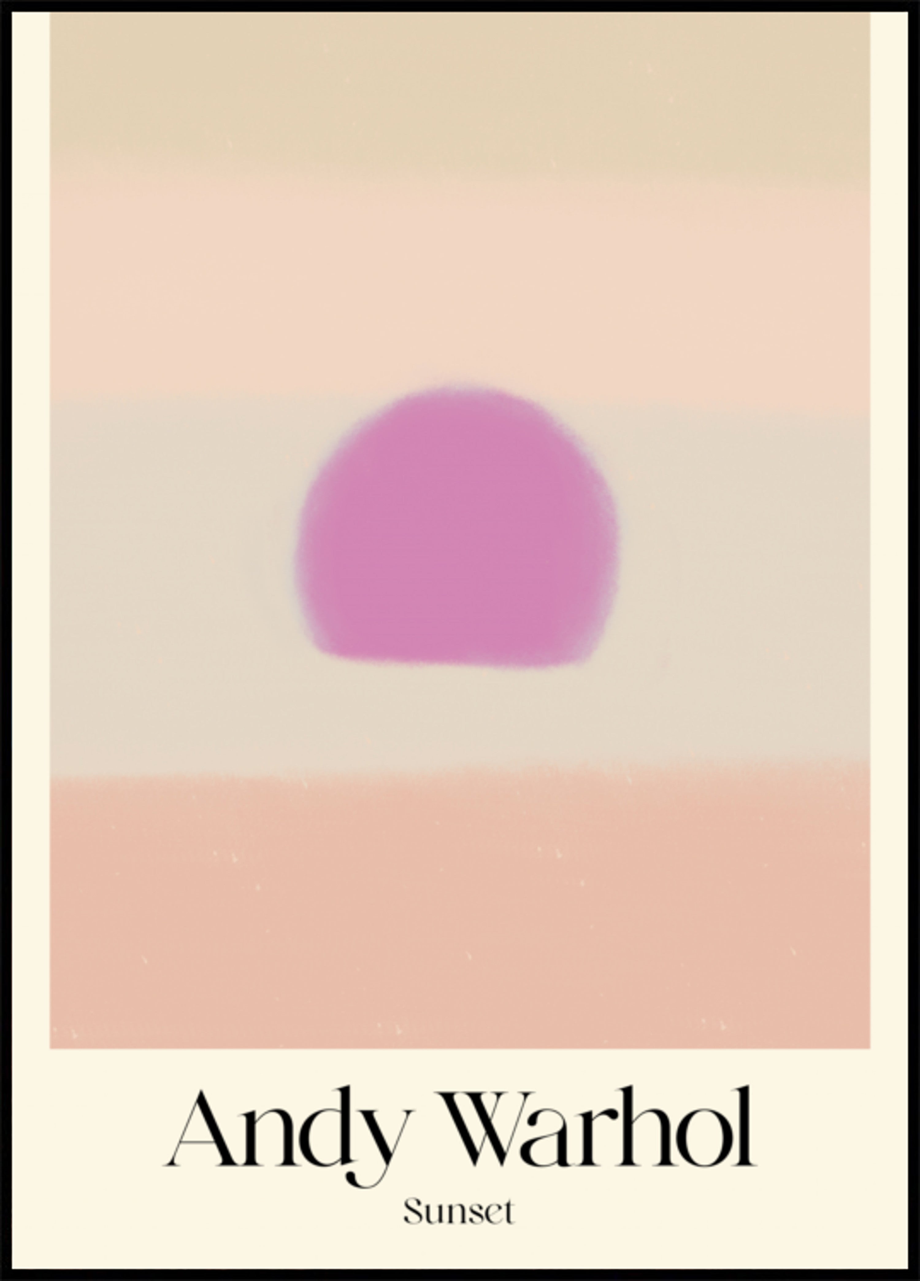 Andy warhol sunset
