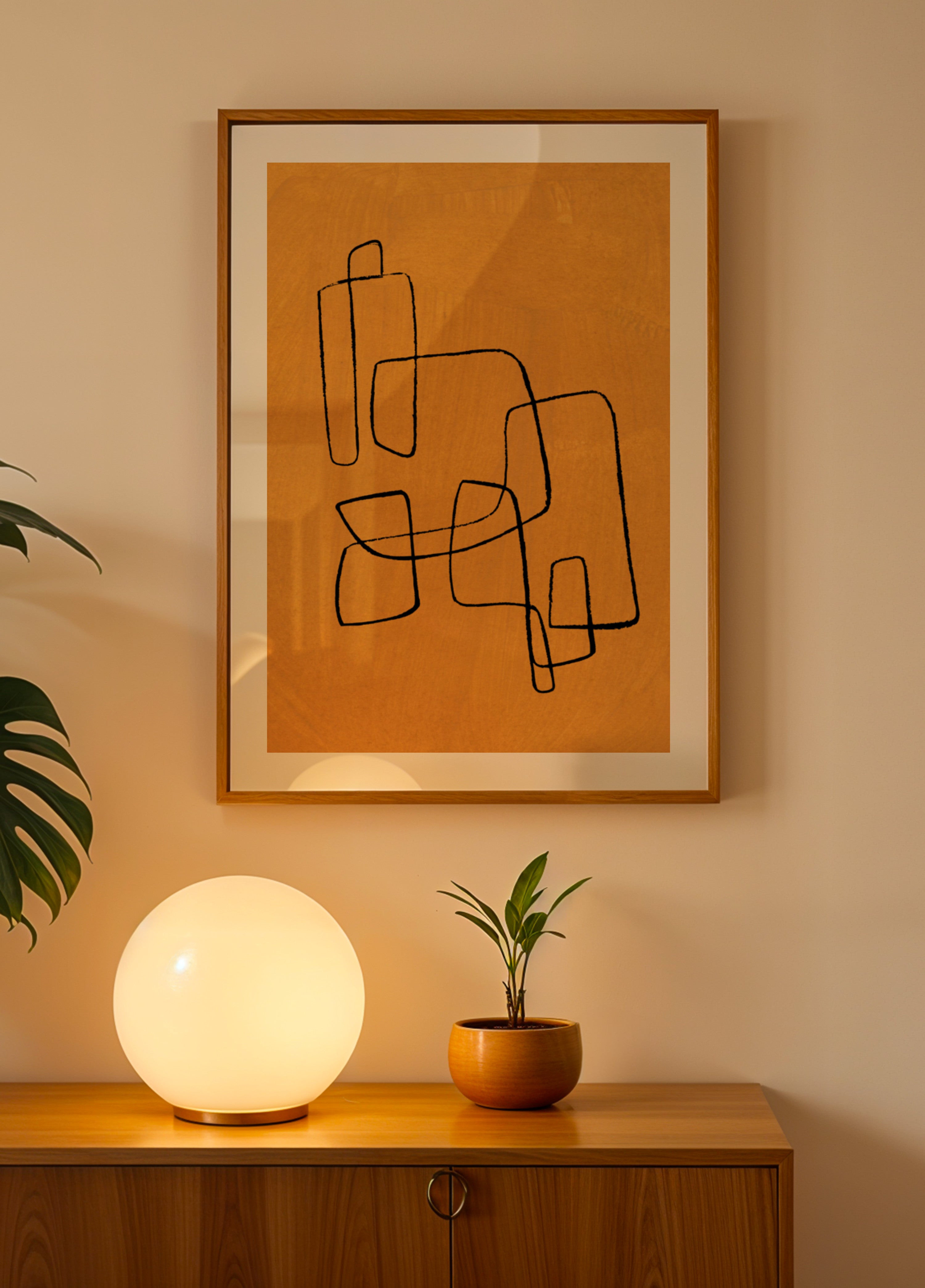 Organic Ochre Lines