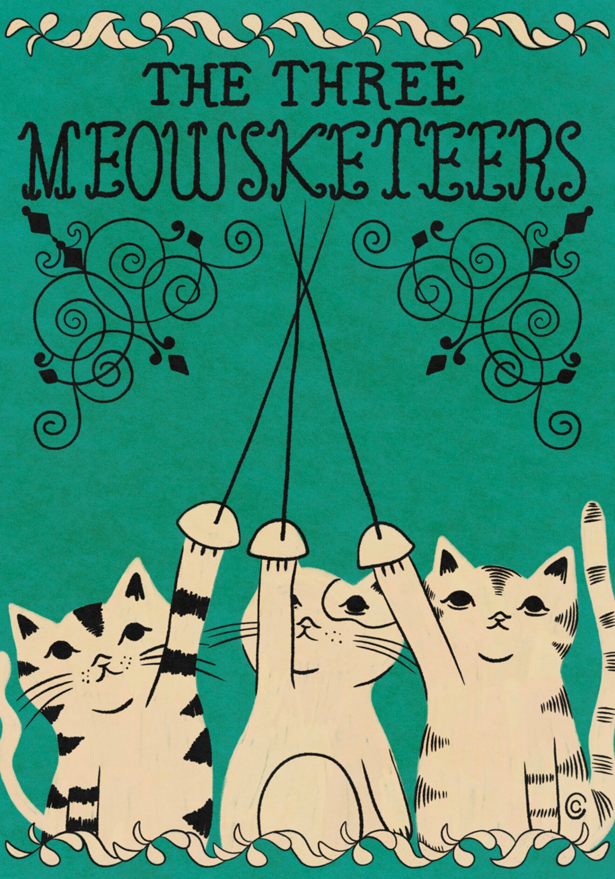 The Three Meowsketeers