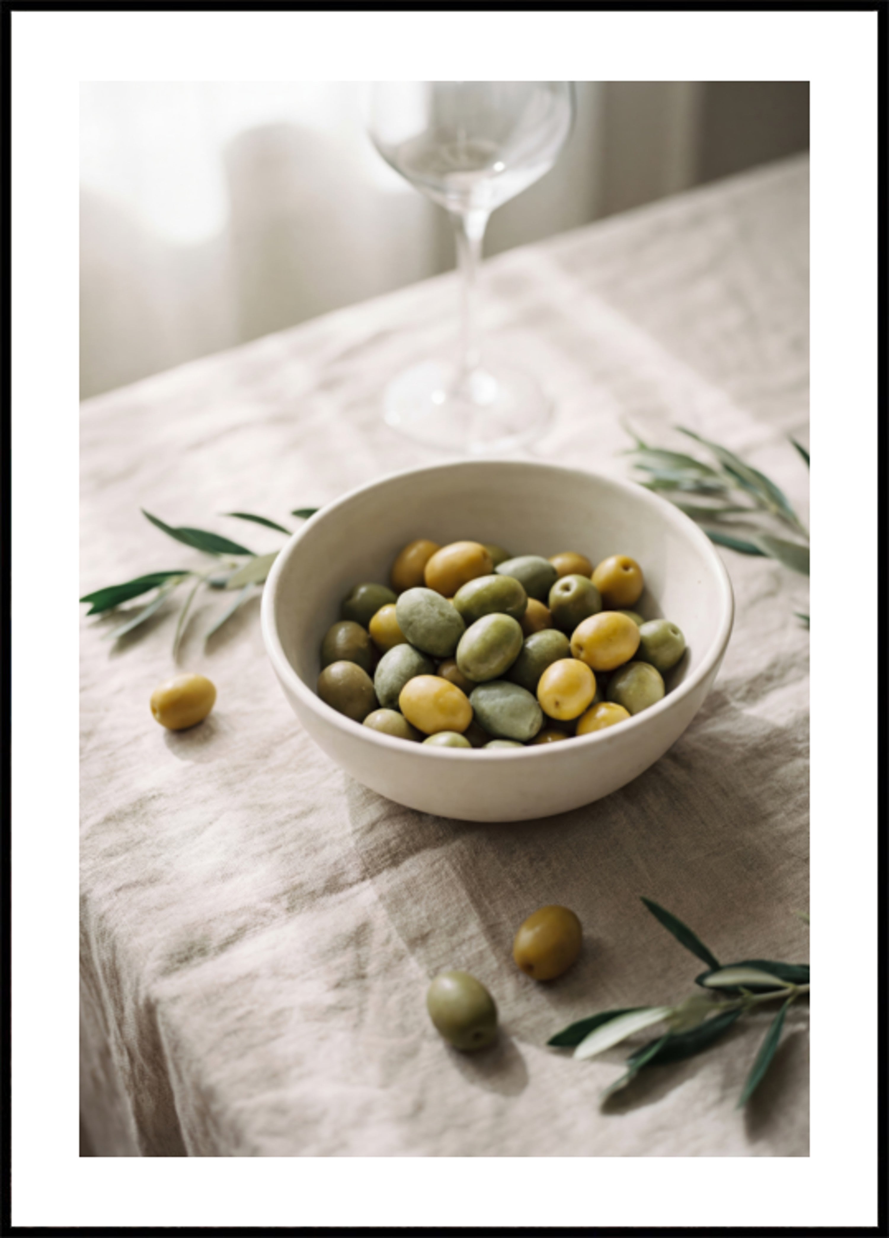 Olives With Wine
