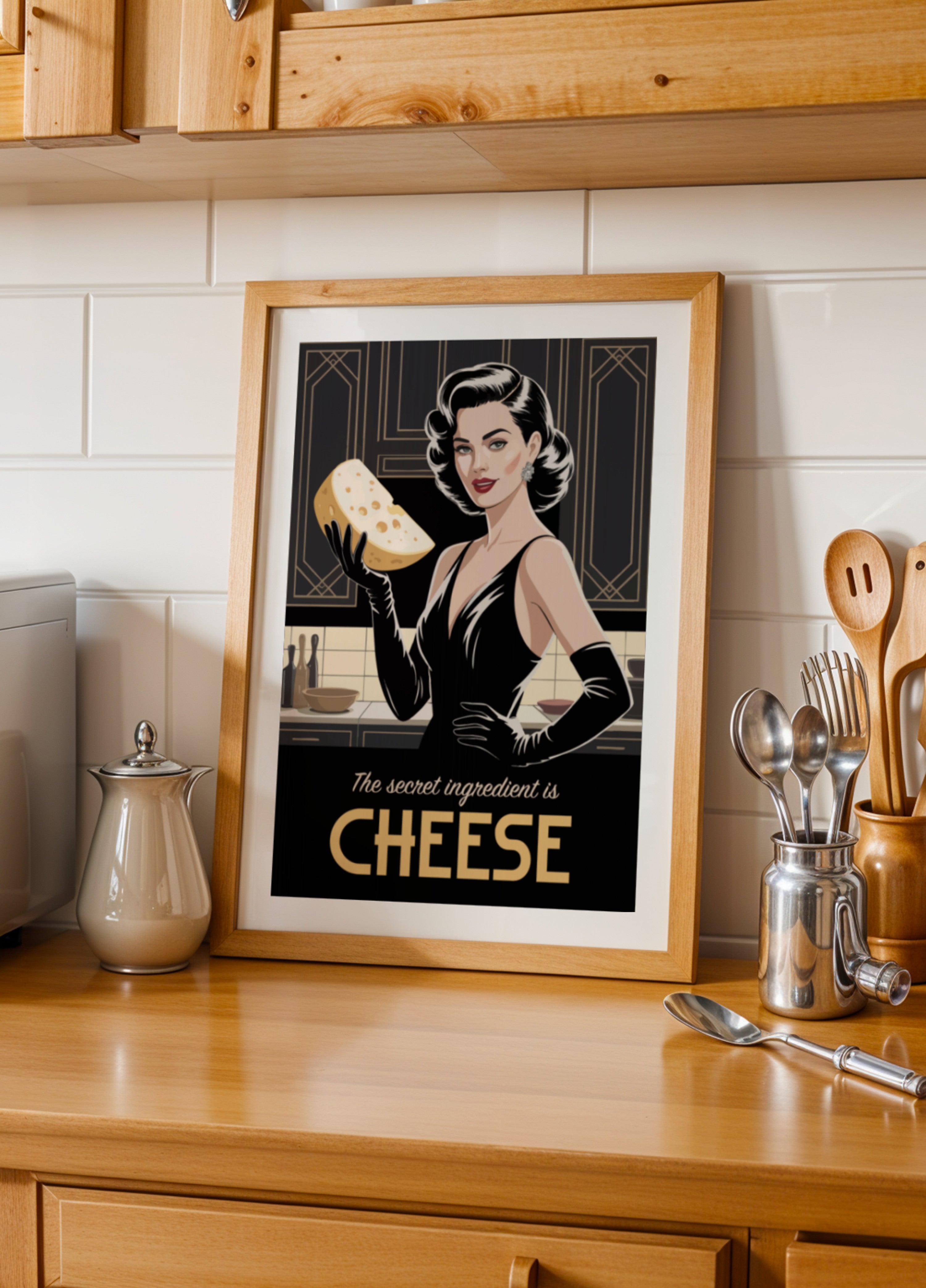 Retro Glamour Cheese