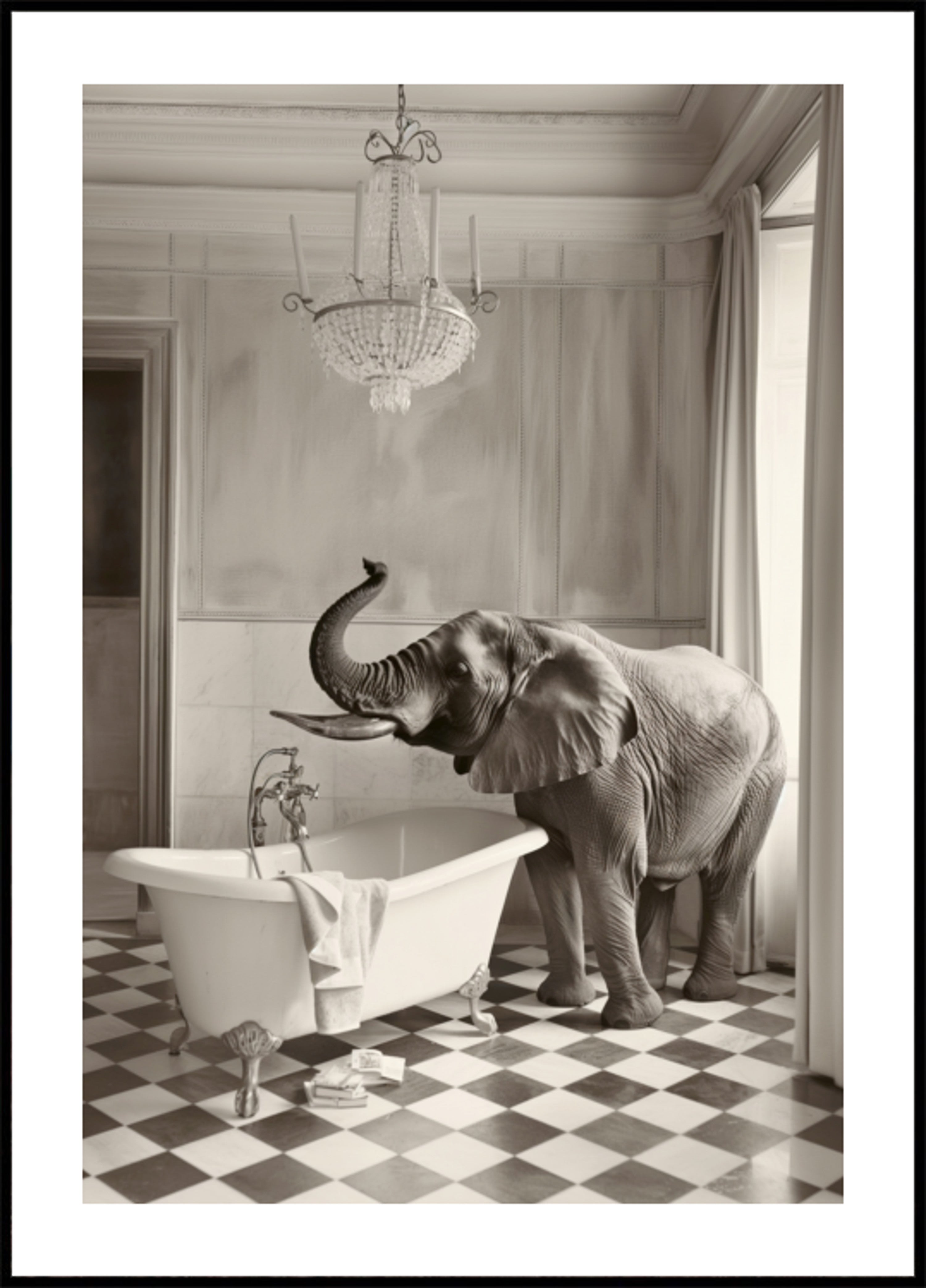 Elephant's Elegant Bathtub