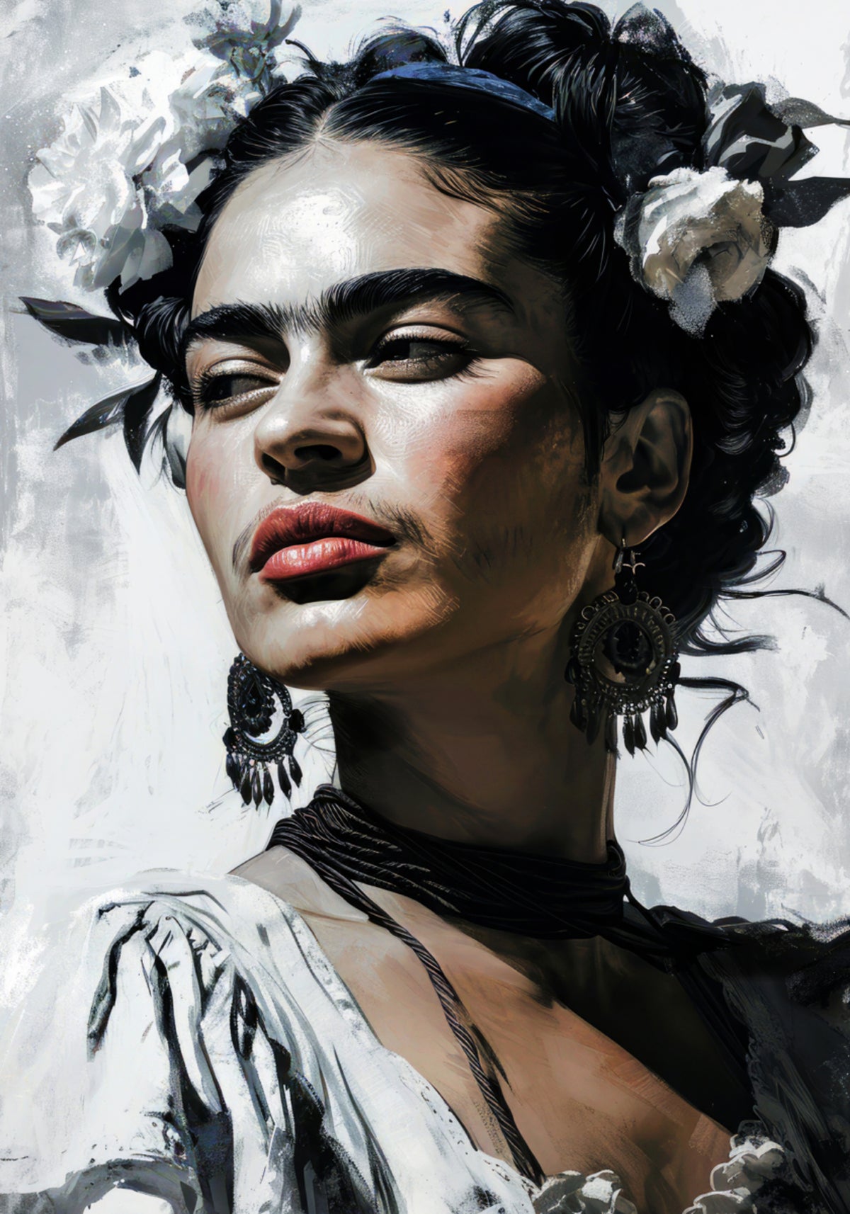 Strong Floral Portrait