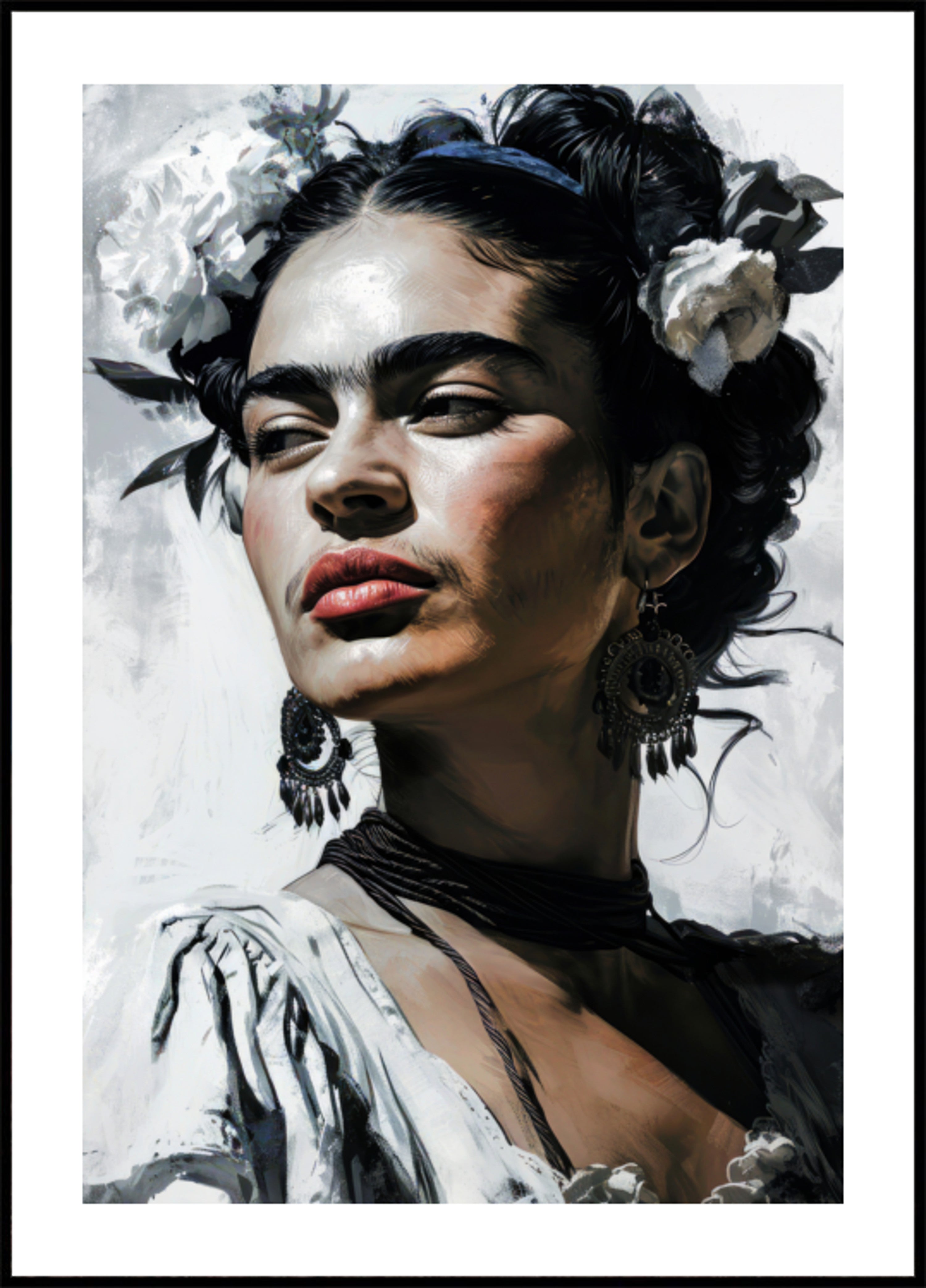 Strong Floral Portrait
