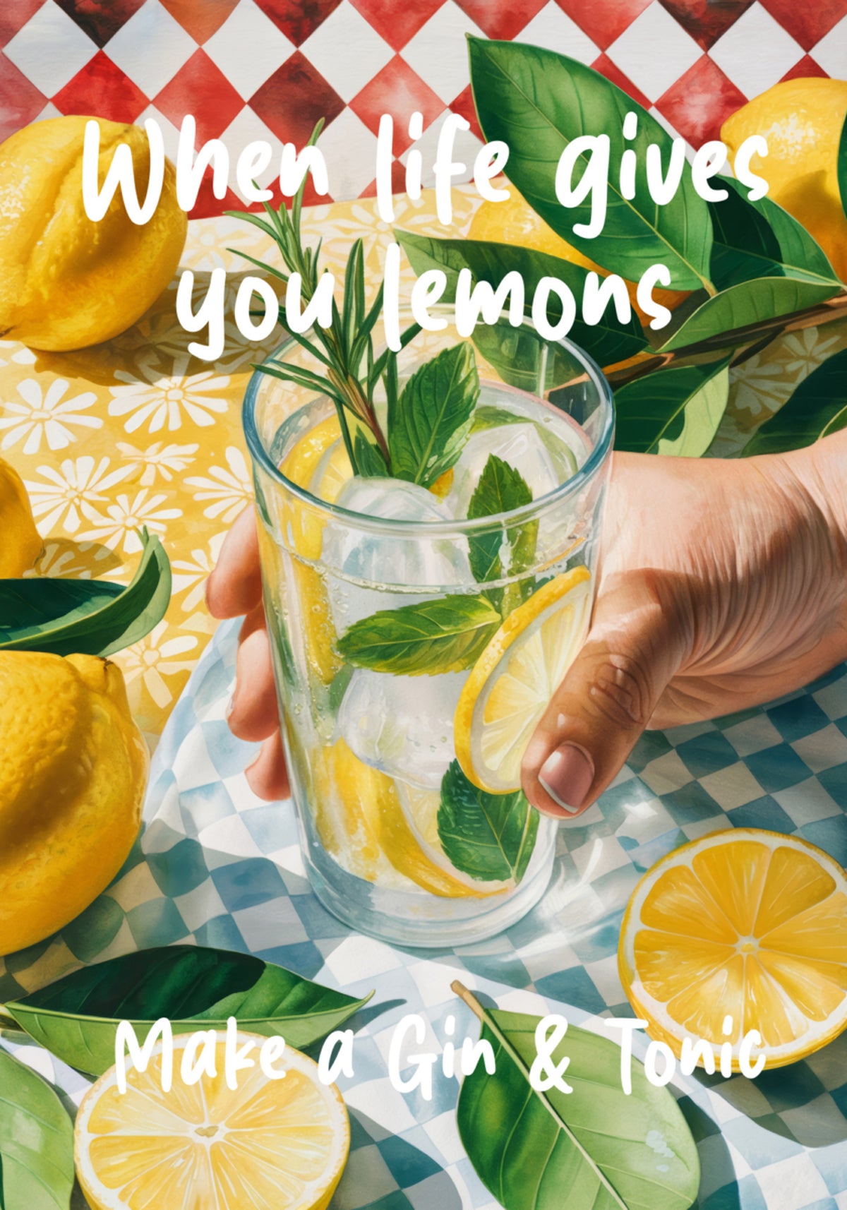 When Life Gives You Lemons, Make A Gin & Tonic