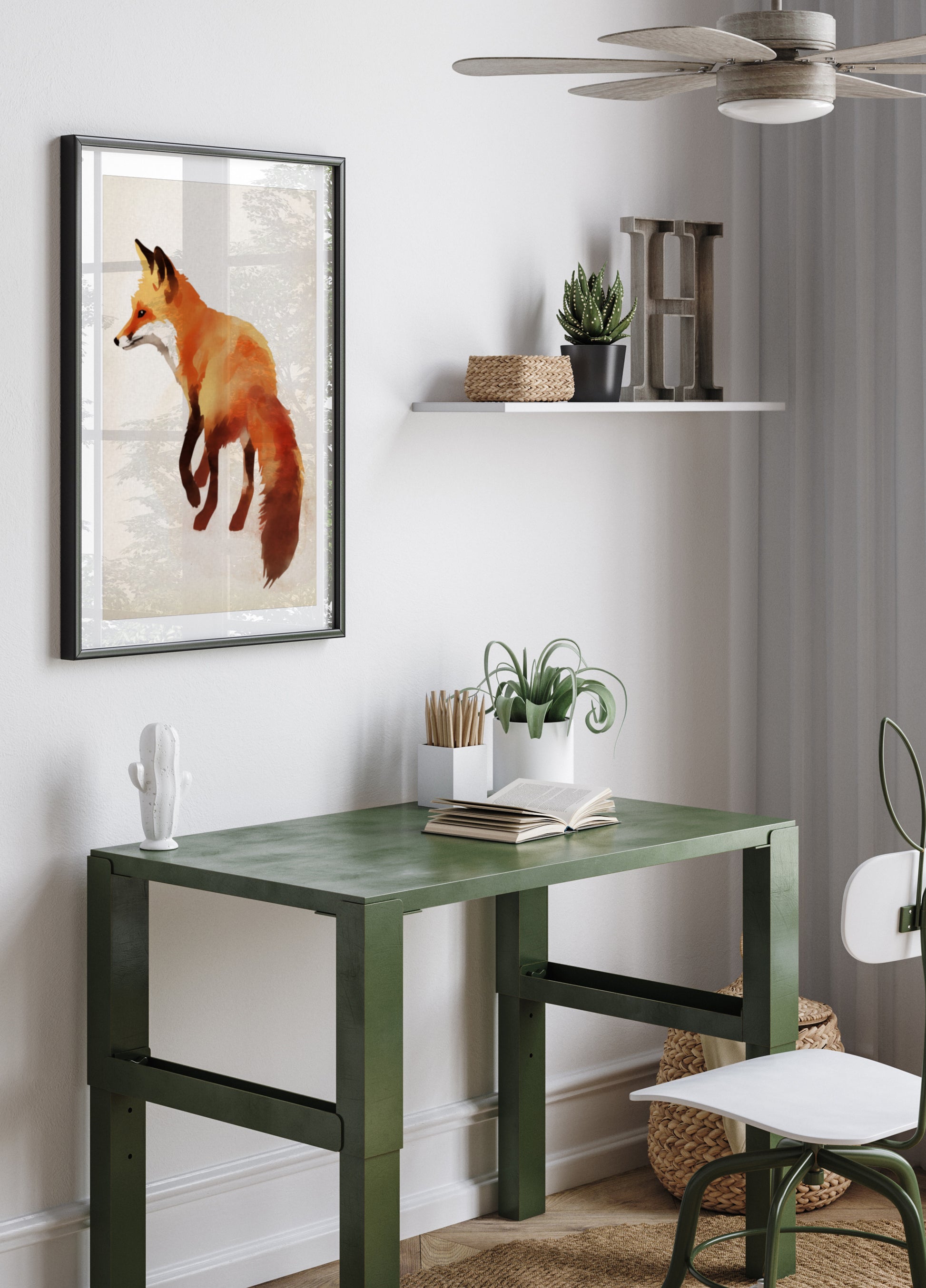 Red Fox Illustration