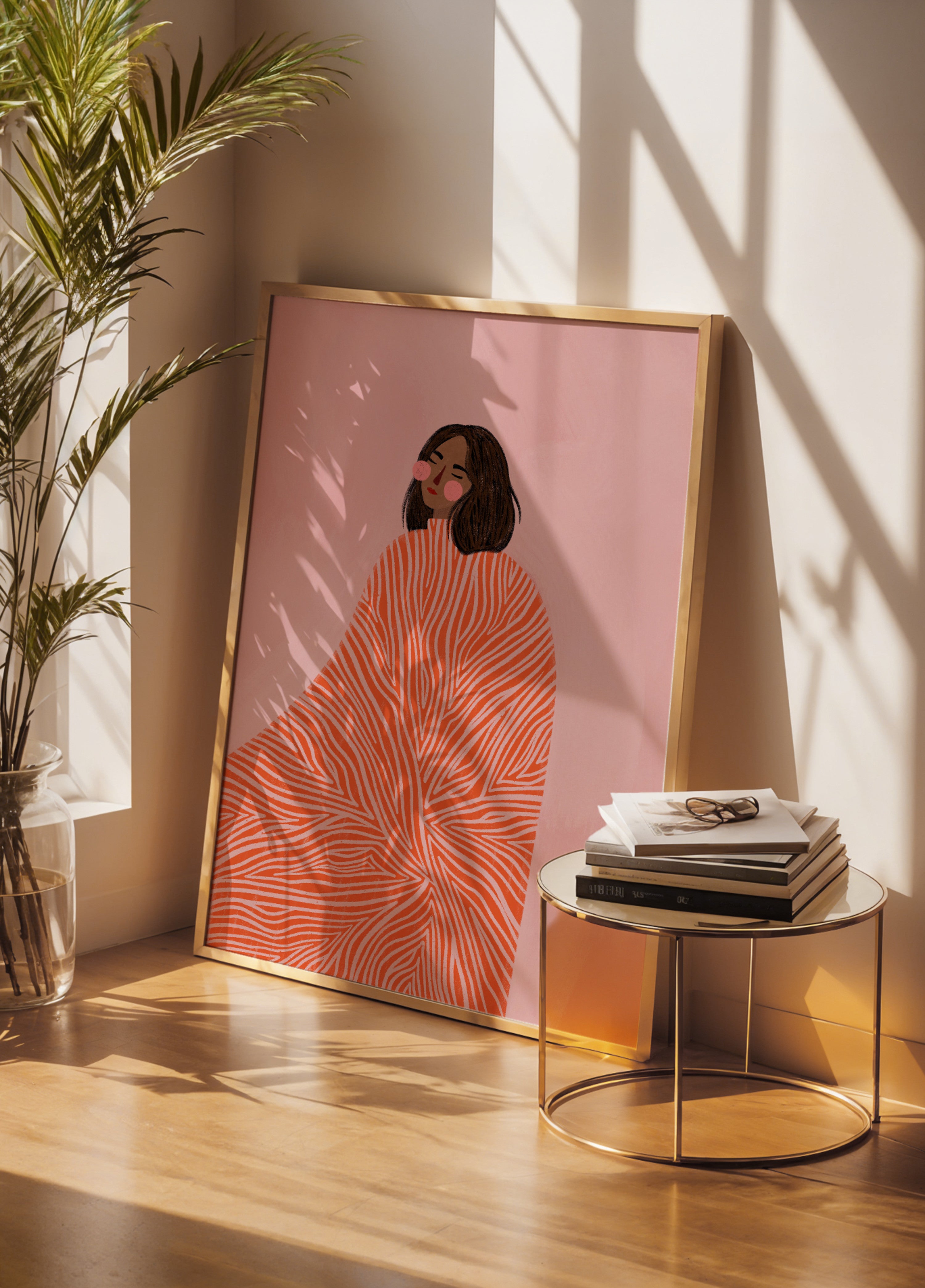 Dreamy Pink Portrait