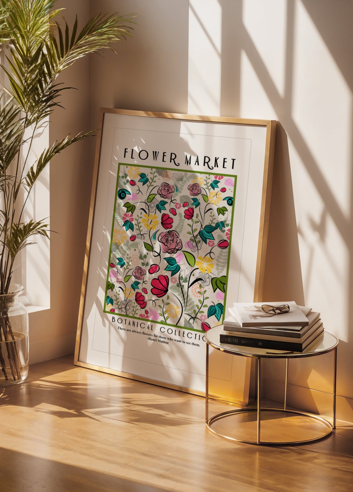 Vibrant Flower Market
