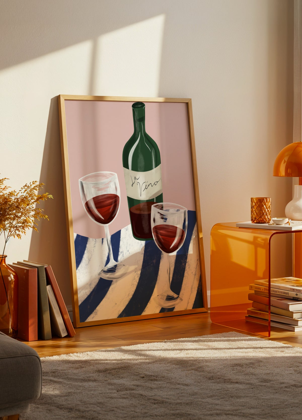 Red Wine Still Life