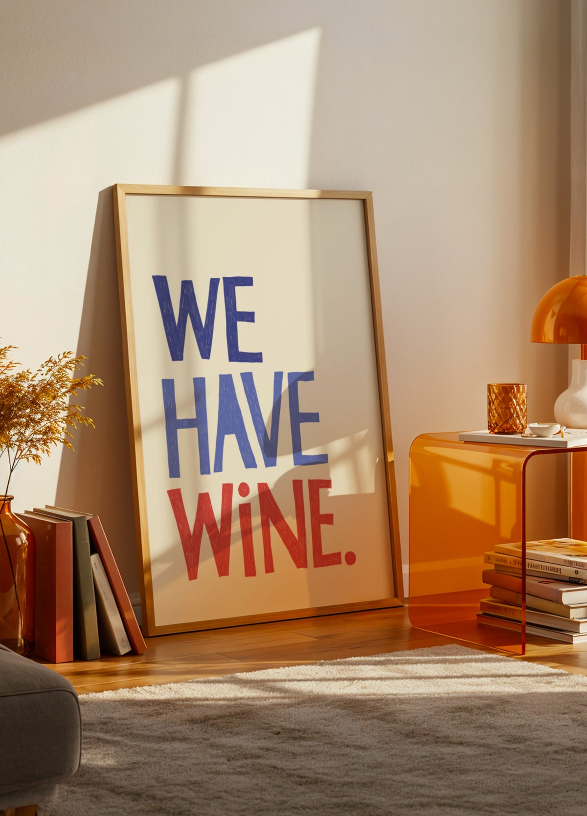 We Have Wine Message