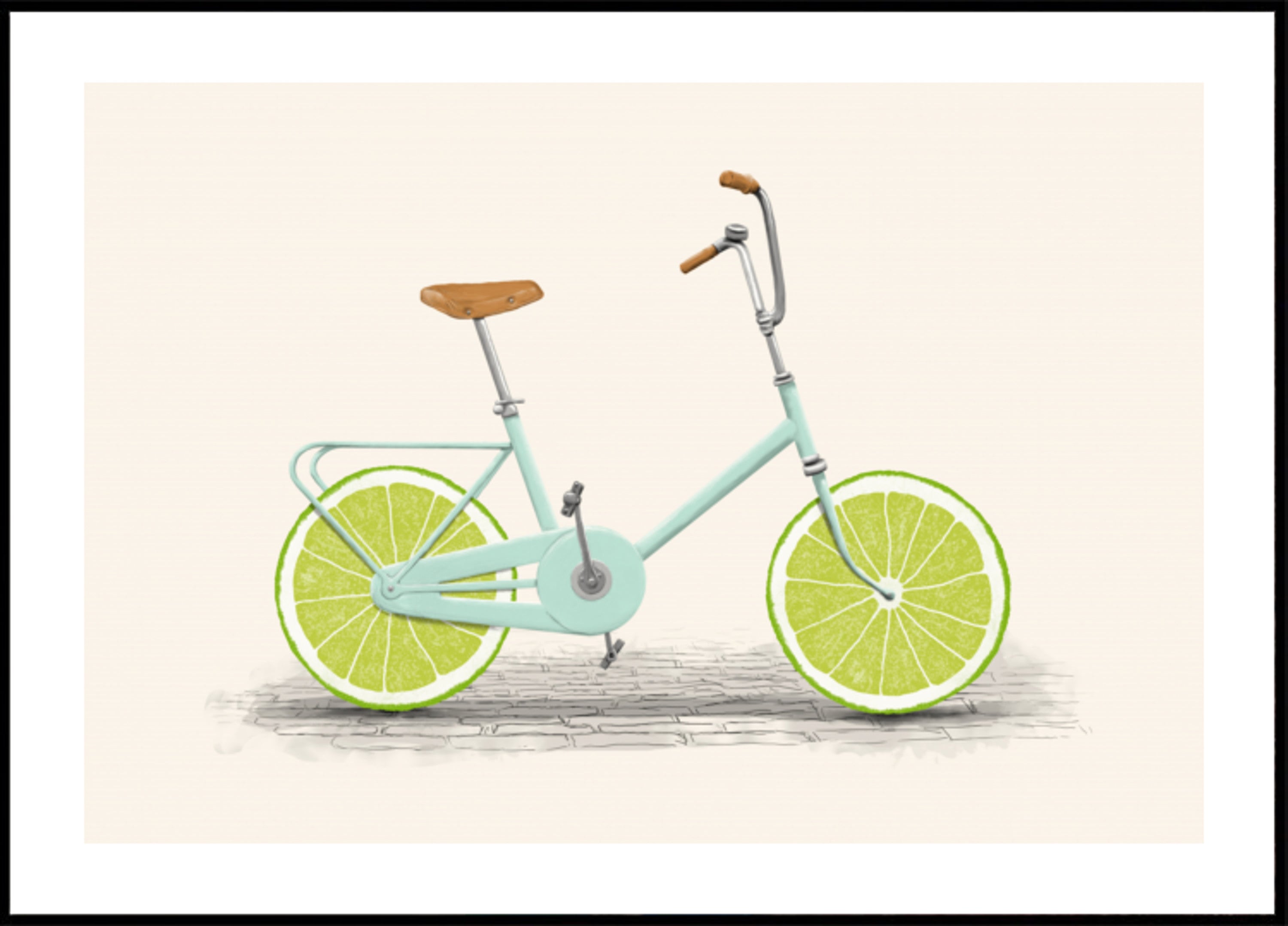 Lime Wheel Bicycle
