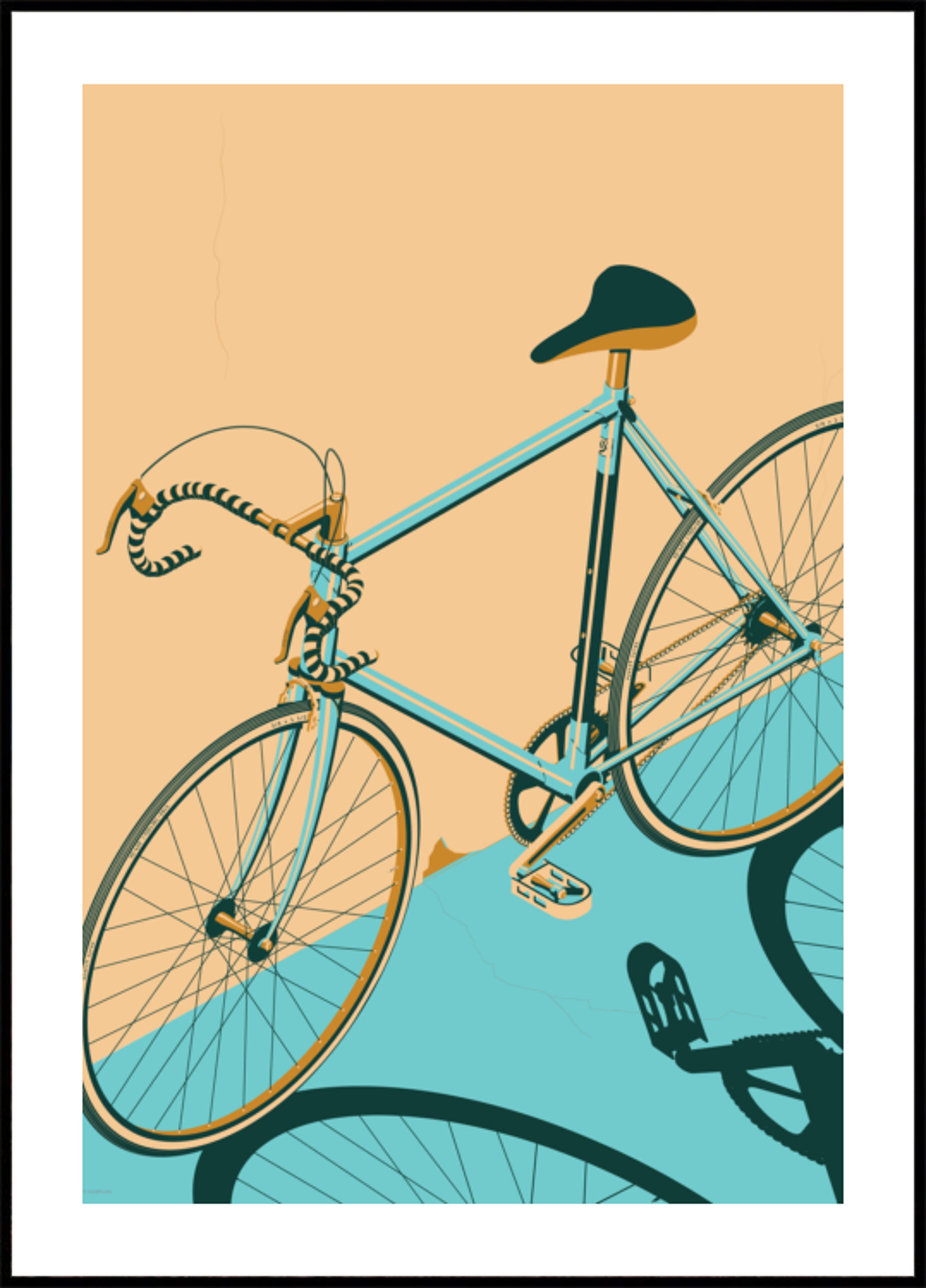 Retro Road Bike