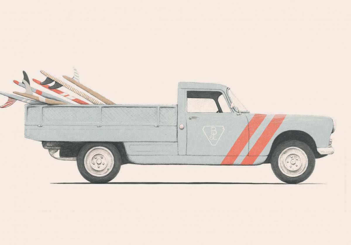 Vintage Surf Truck