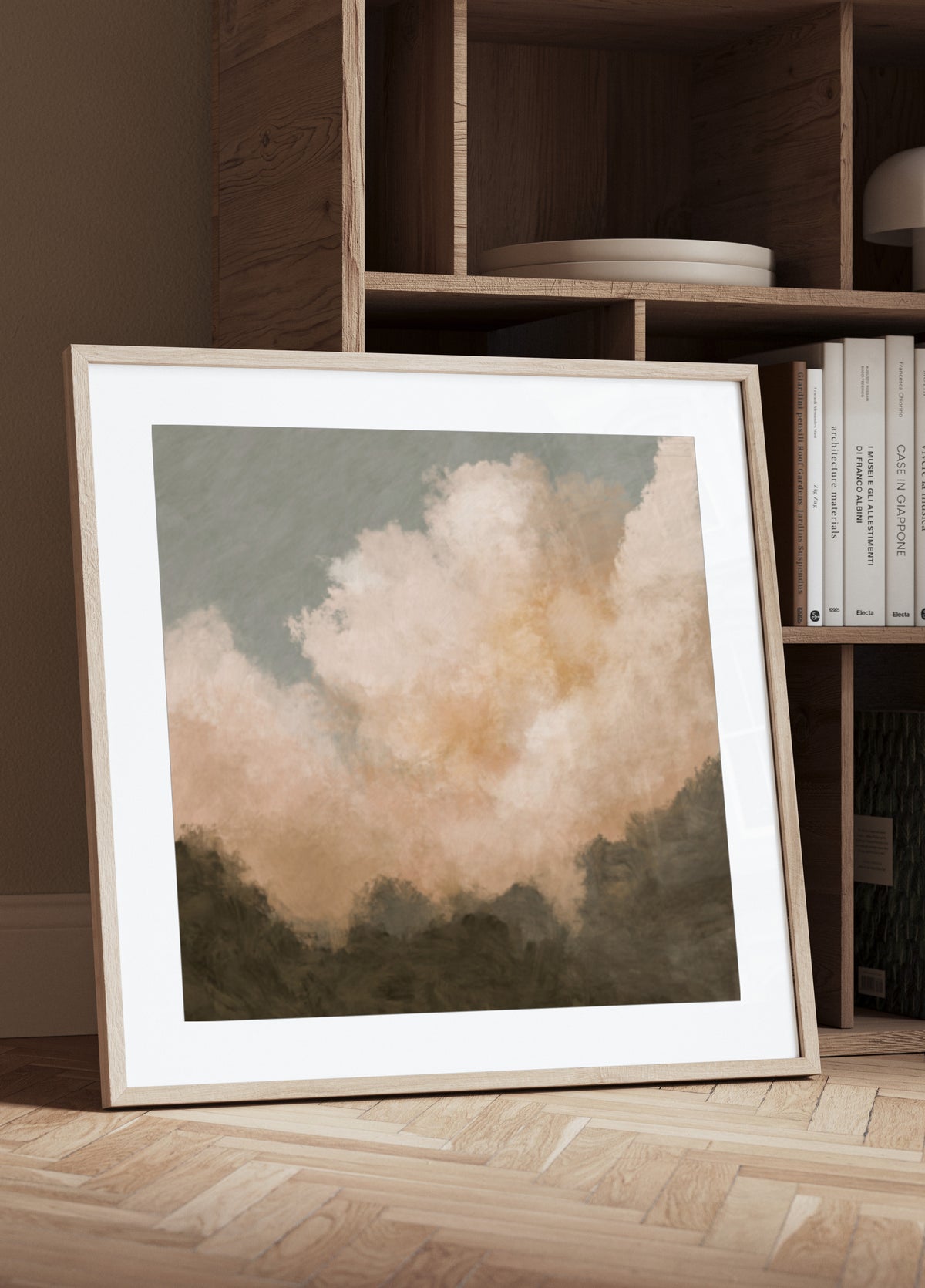 Serene Mountain Clouds