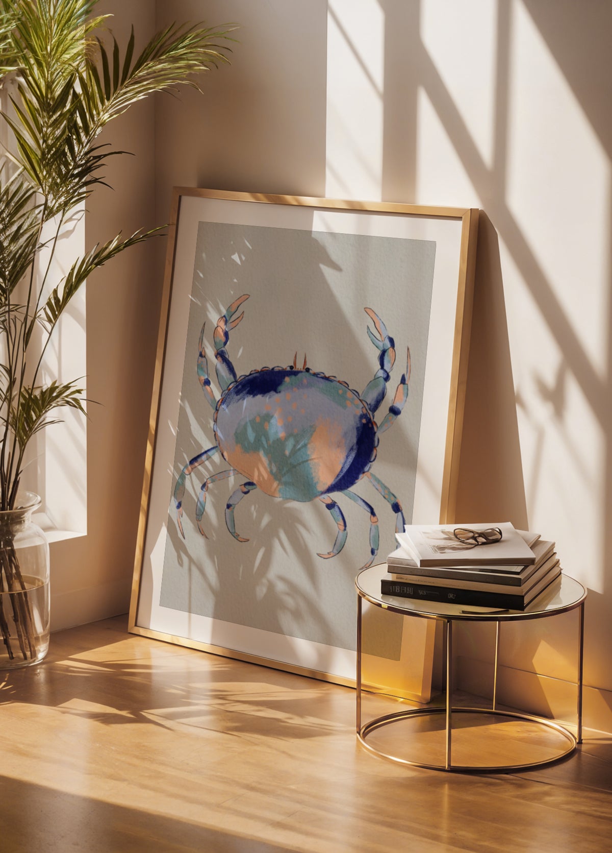 Serene Blue Crab