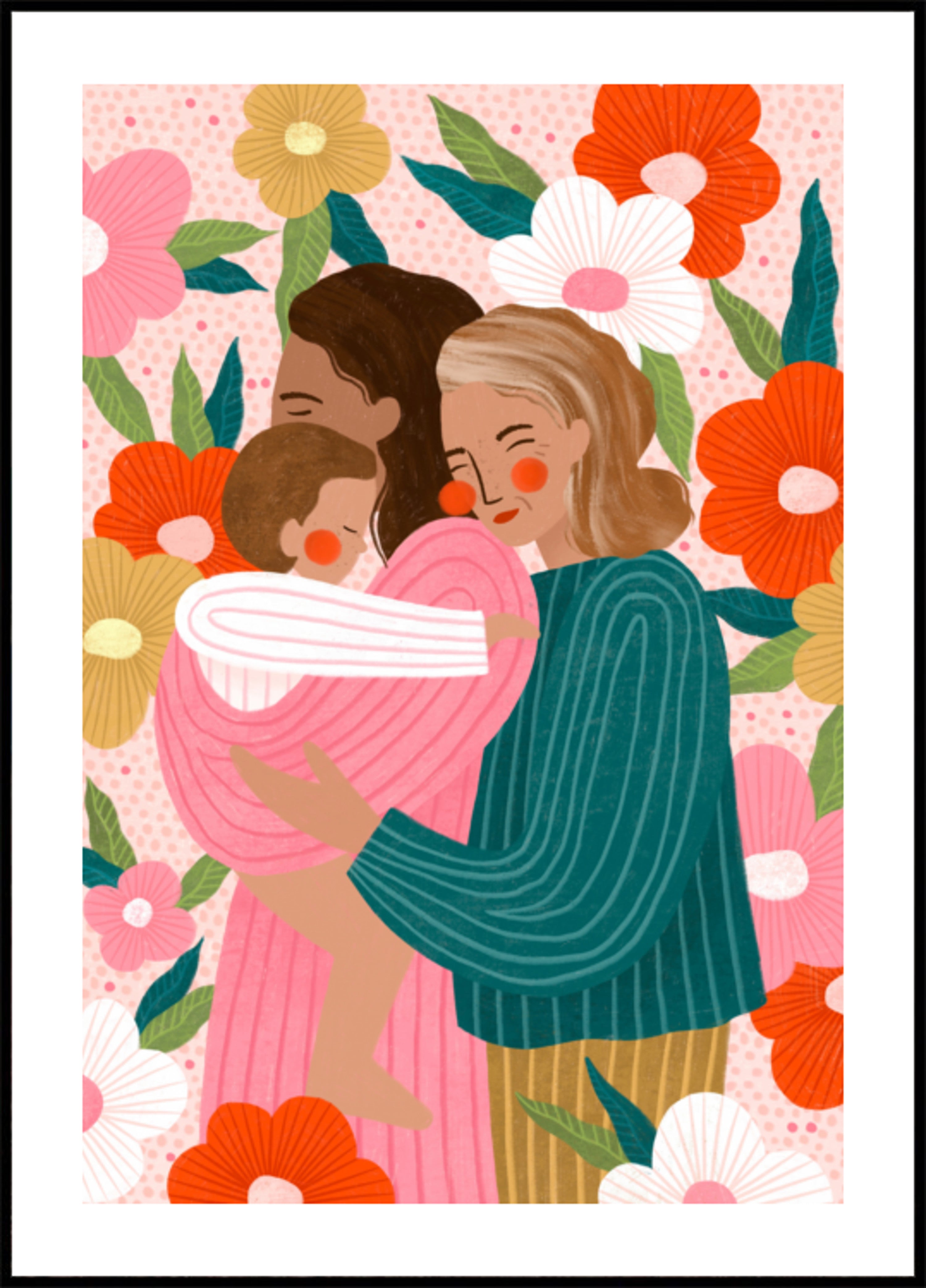 THREE GENERATIONS OF MOTHERHOOD