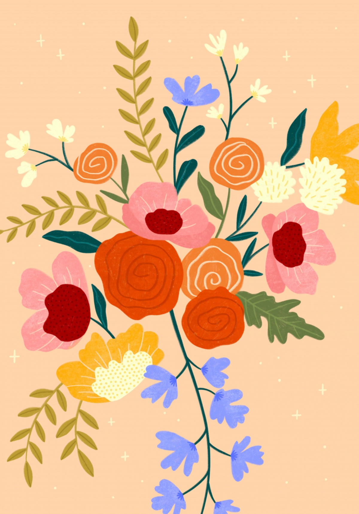 Colorful Floral Bouquet