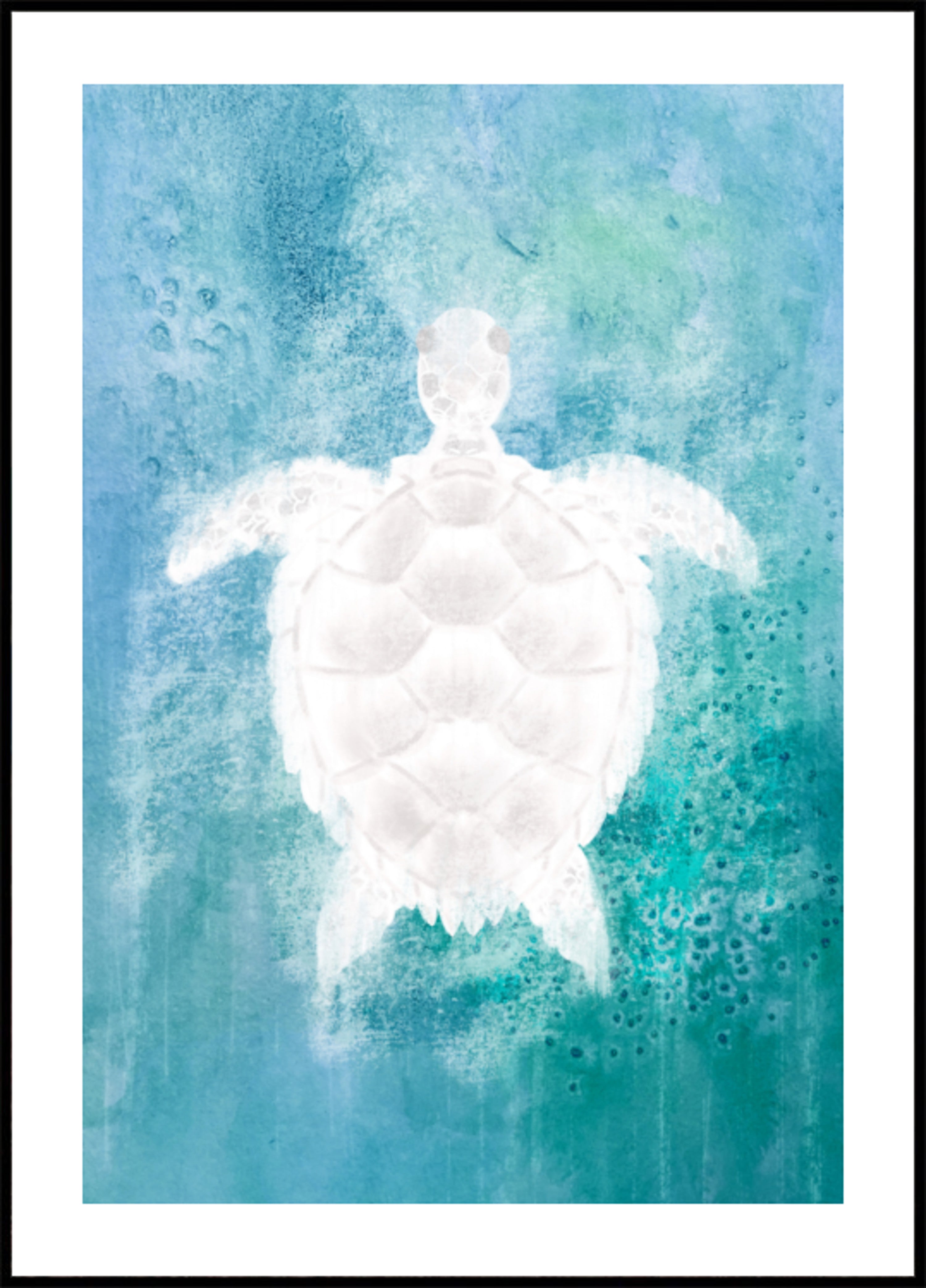 Serene Sea Turtle
