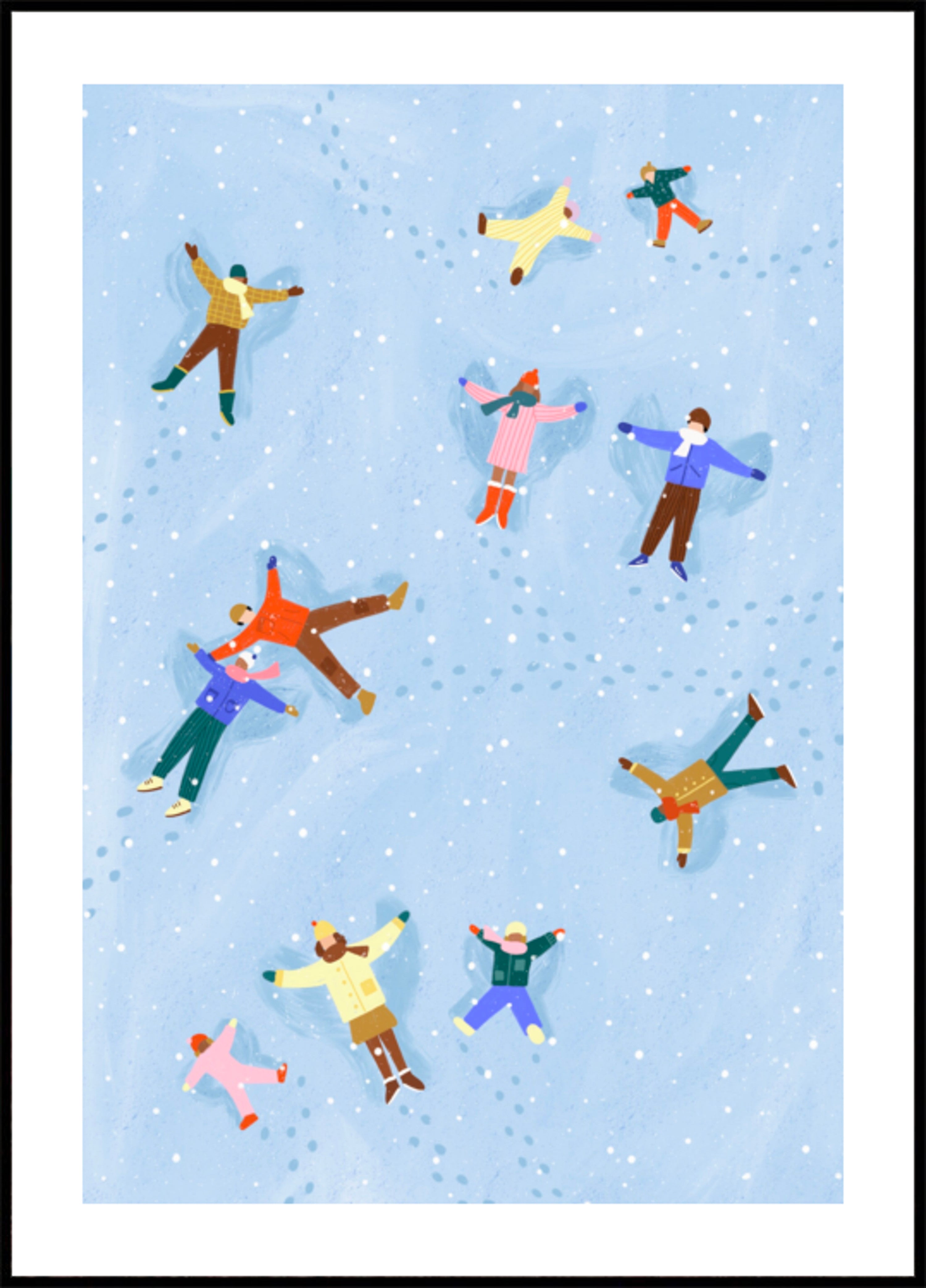 Snow Angel Fun