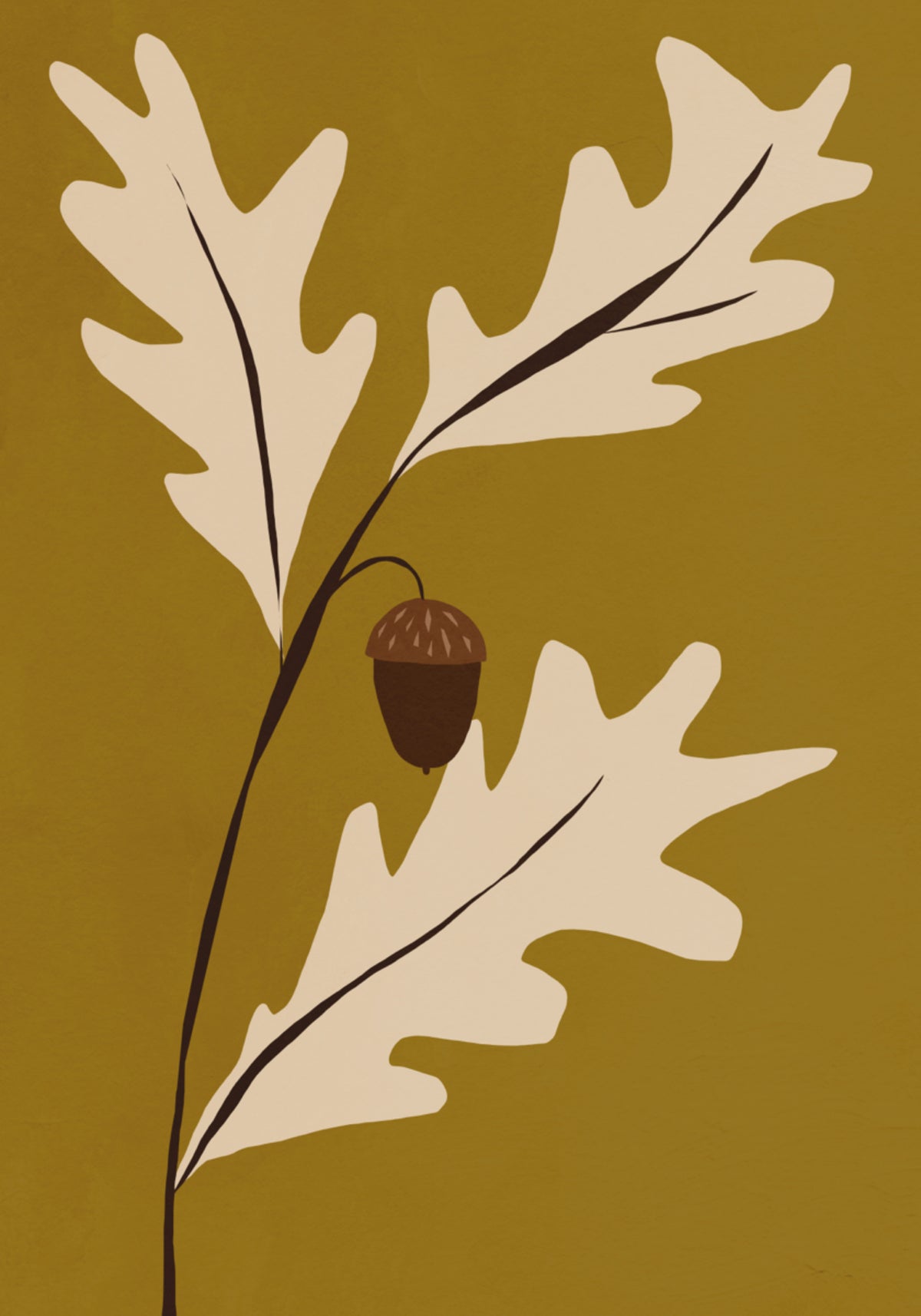 Golden Oak Acorn