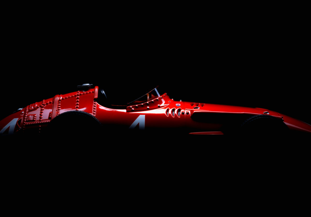 Vintage Red Race Car