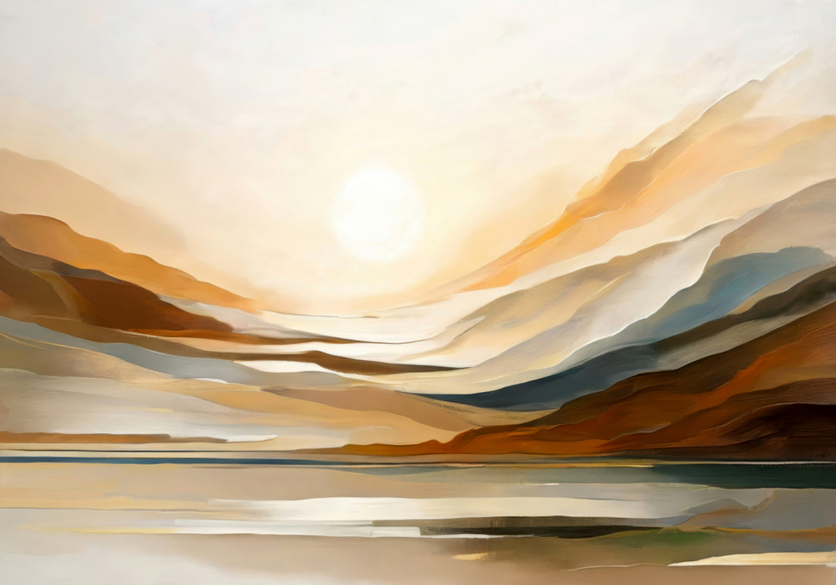 Golden Horizon Landscape