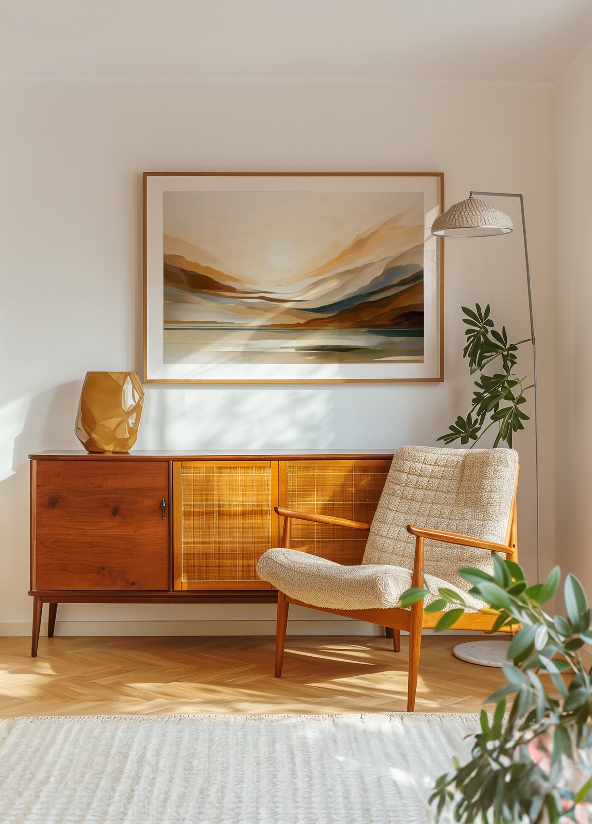 Golden Horizon Landscape