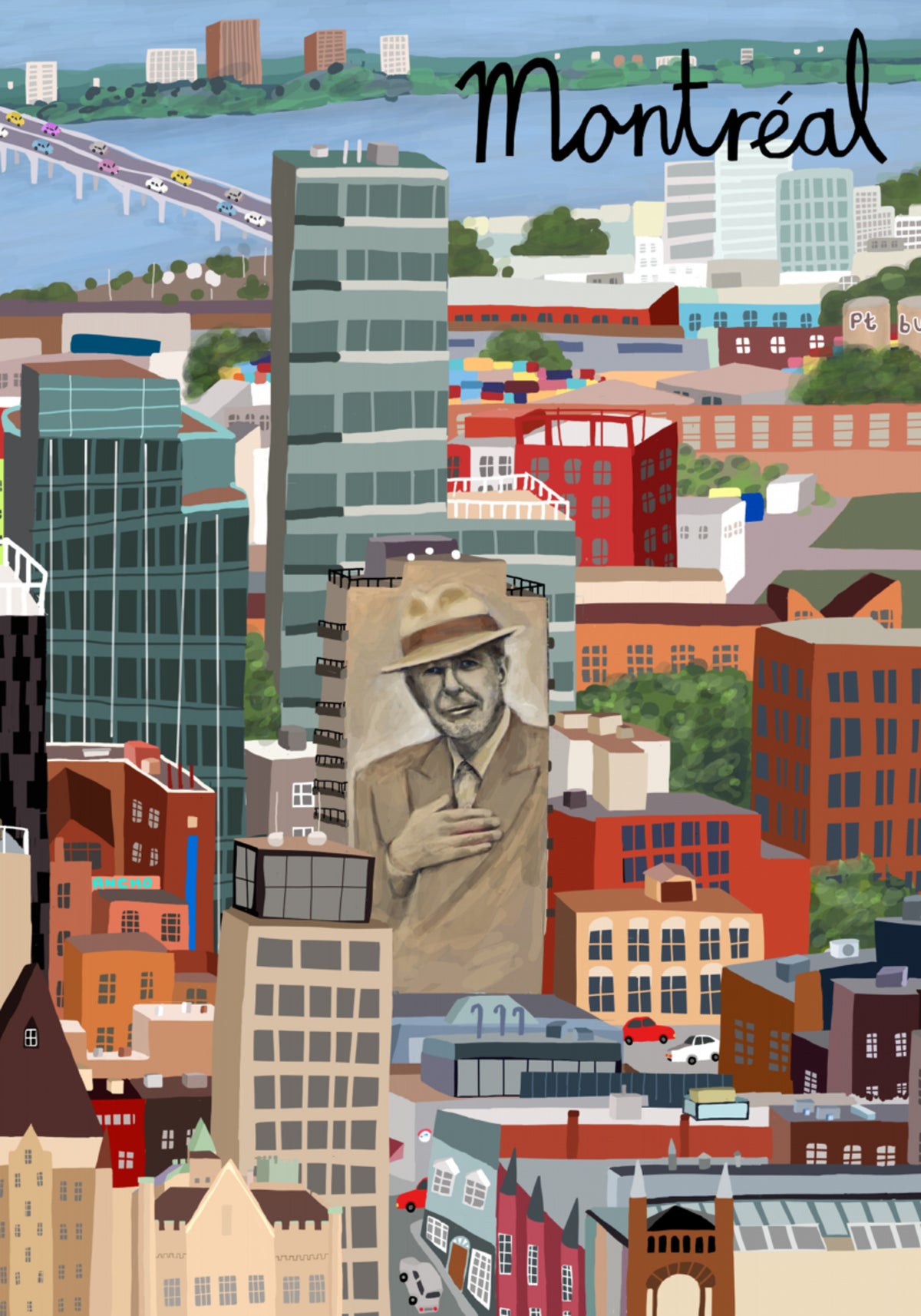Vibrant Montreal Cityscape