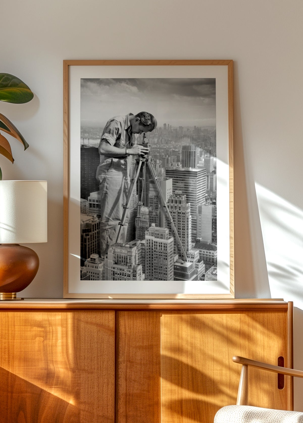 Giant Man Surveys City