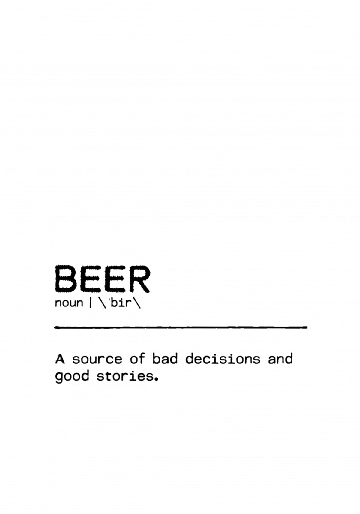 Funny Beer Definition