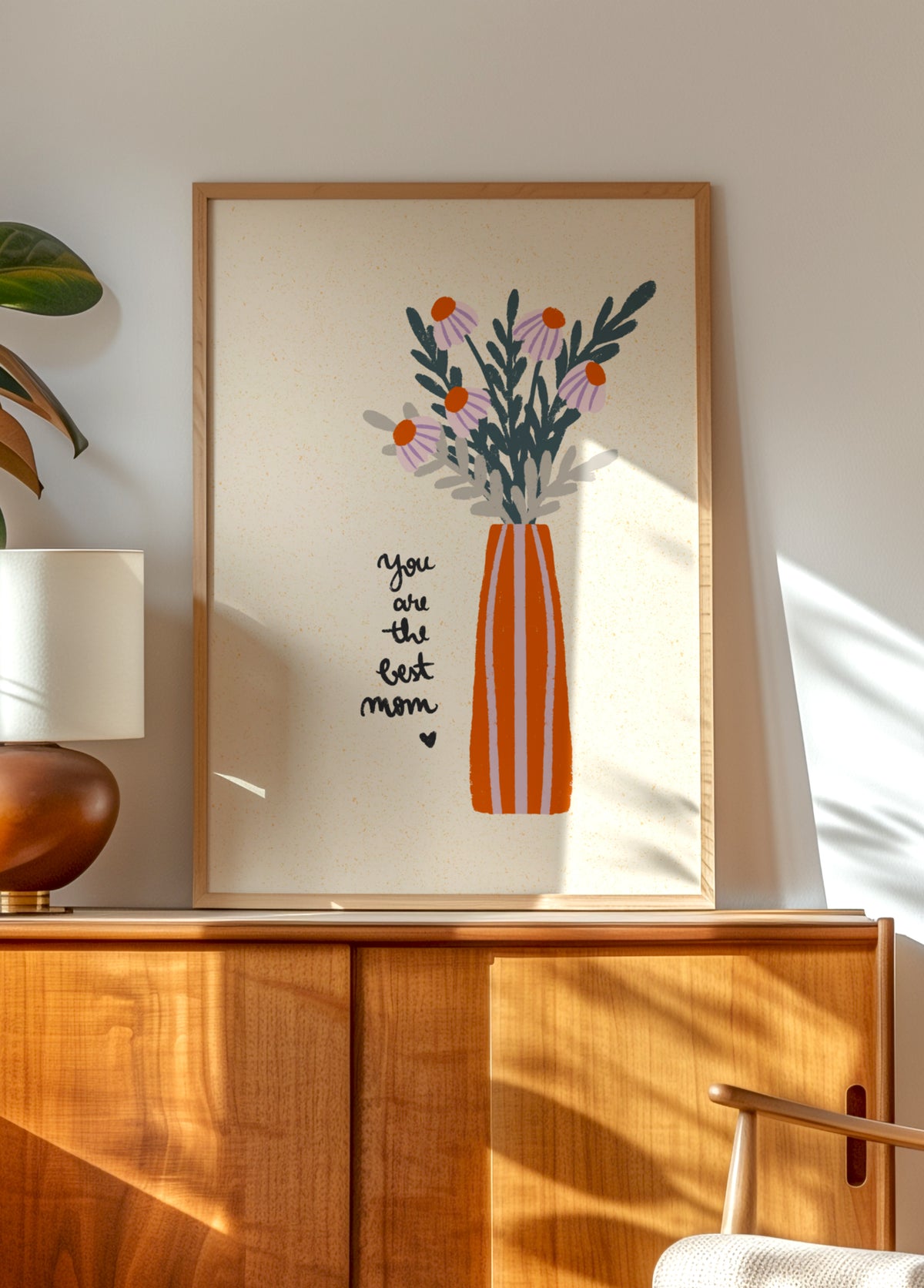 Best Mom Flower Vase