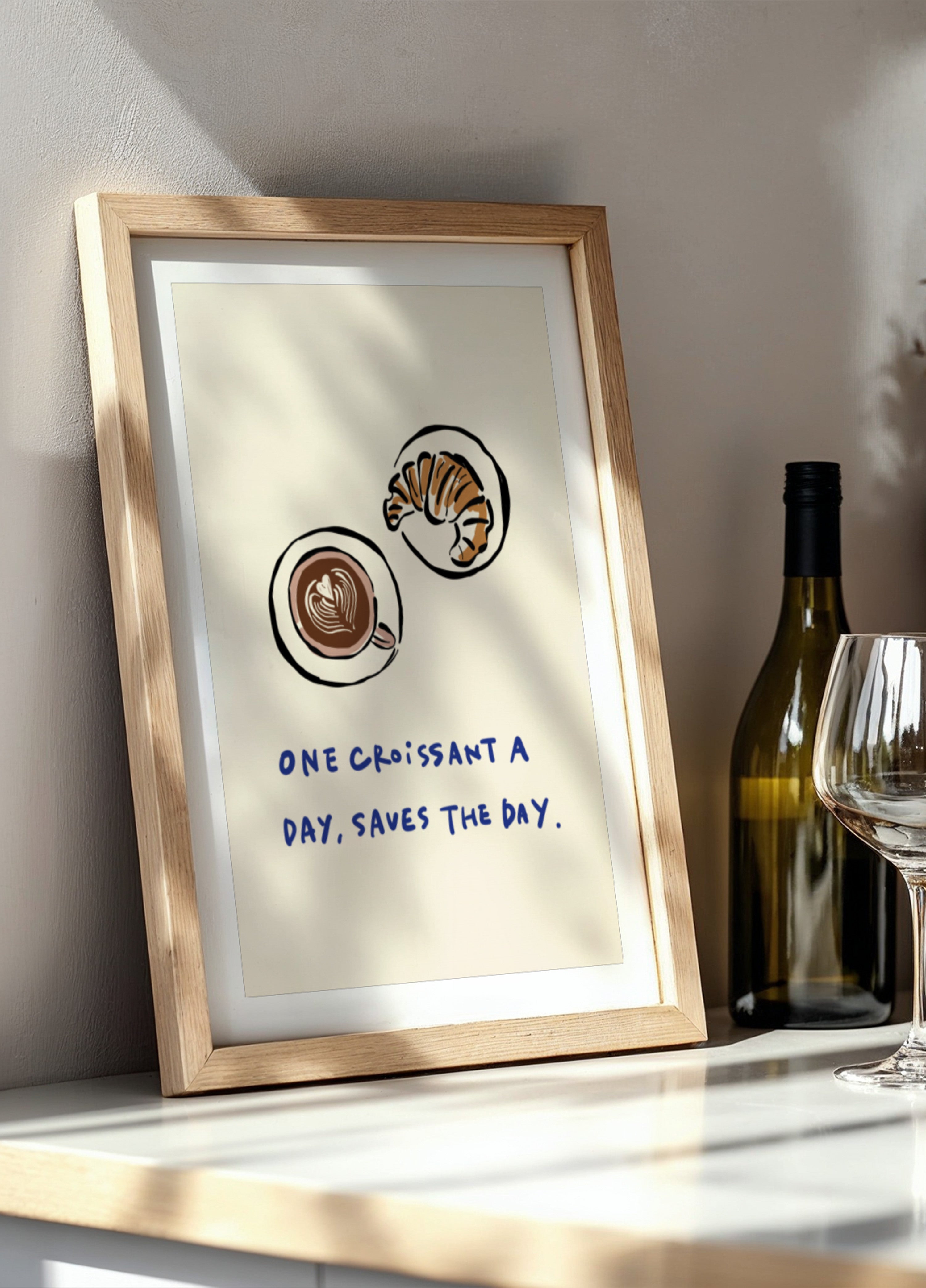 Cozy Croissant Coffee