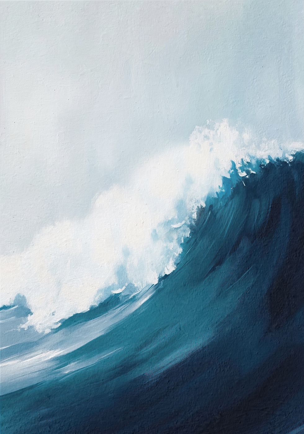 Ocean Wave Poster