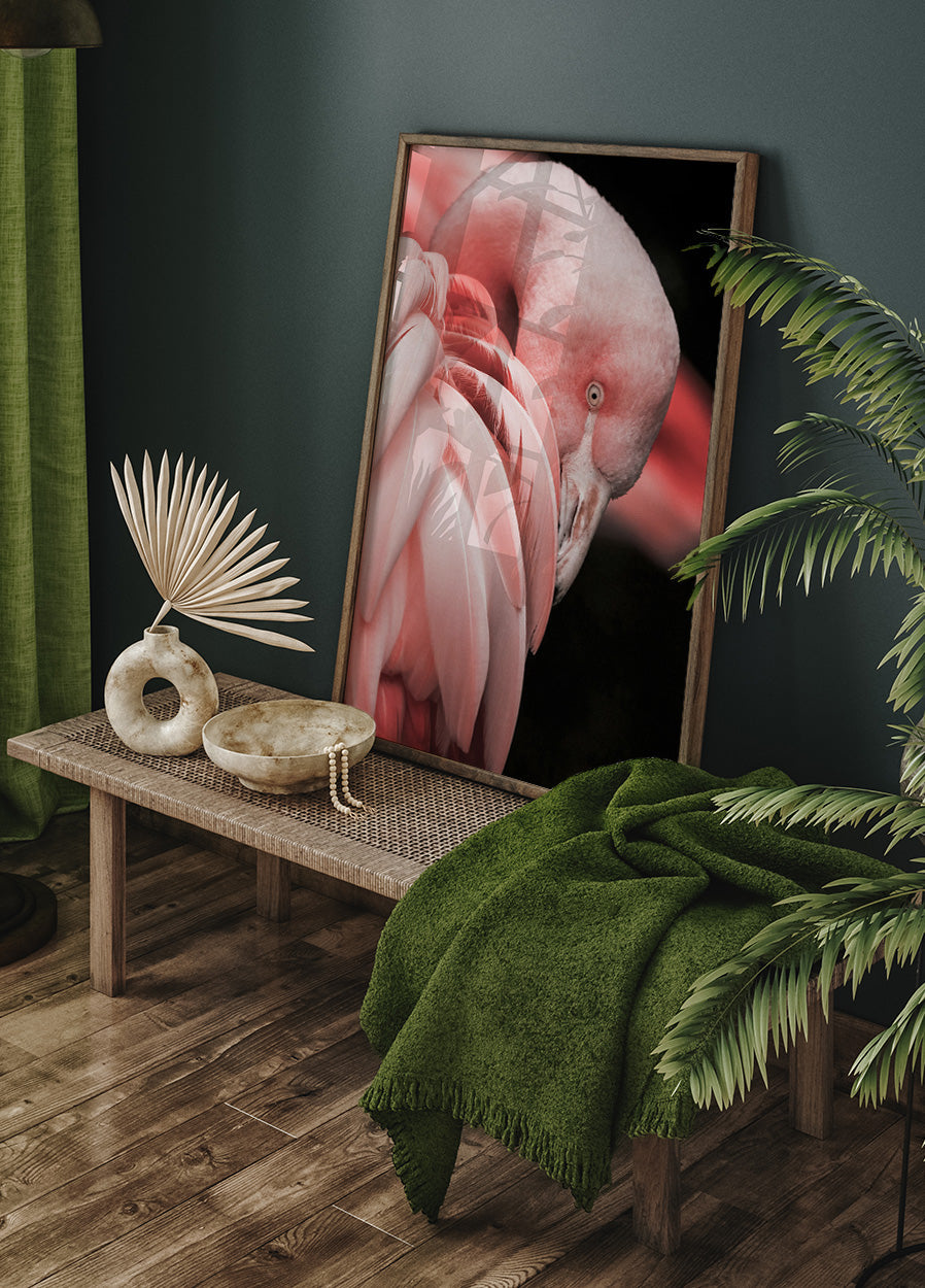 Flamingo Serenity Poster