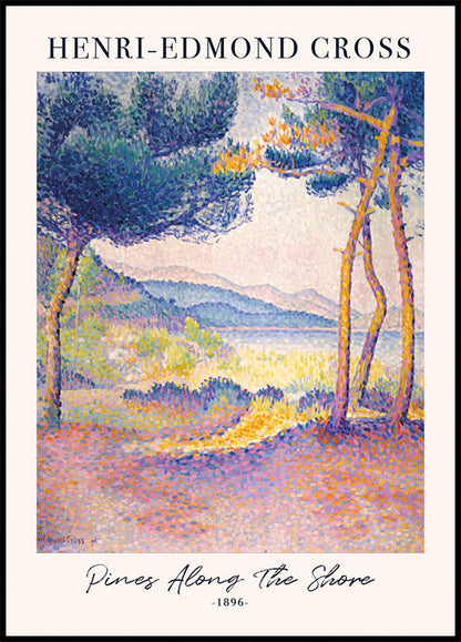 Pines Along the Shore Poster