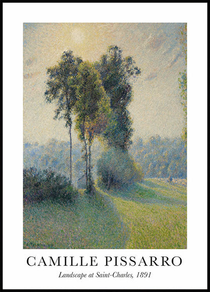 Pissarro Saint-Charles Poster