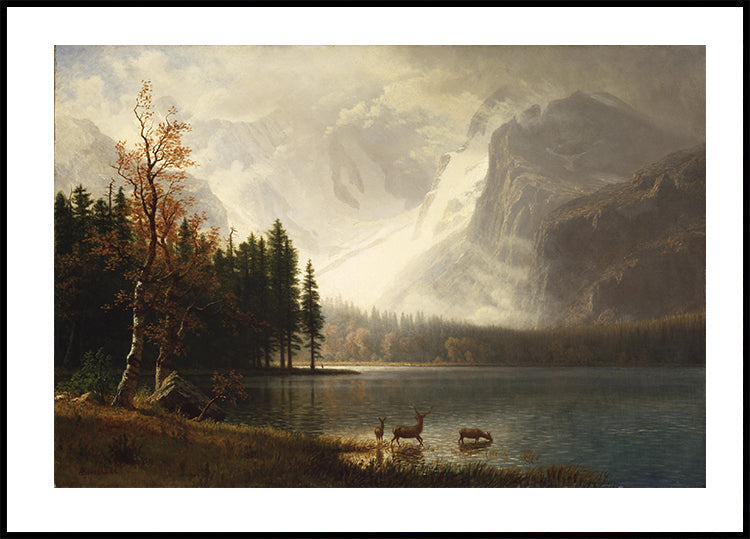 Mountain Serenity Landscape Poster
