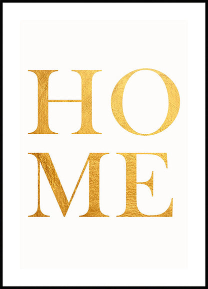 Golden Home Poster